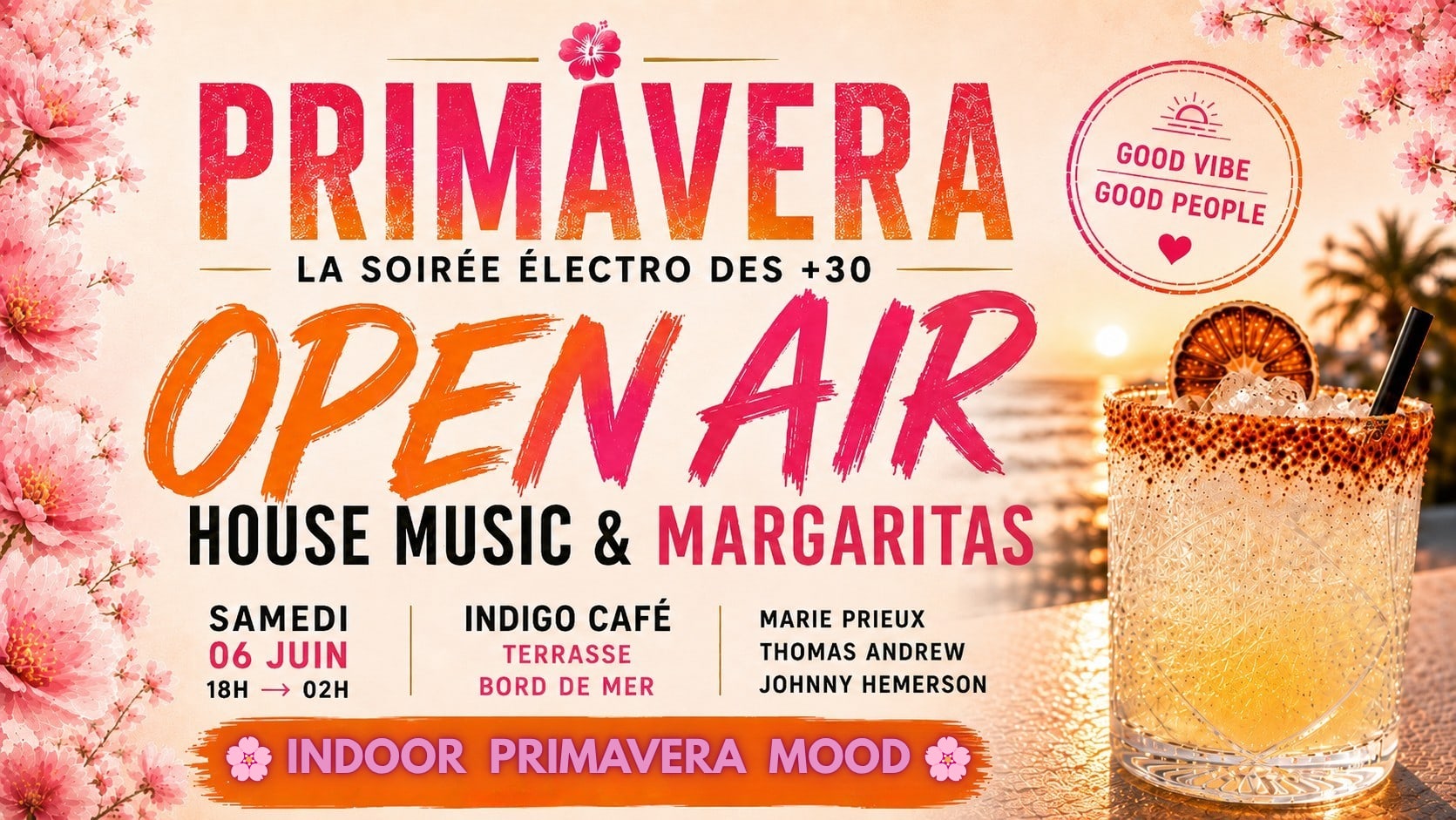 Open Air - Over 30s Club - Marie Prieux T.Andrew J.Hemerson