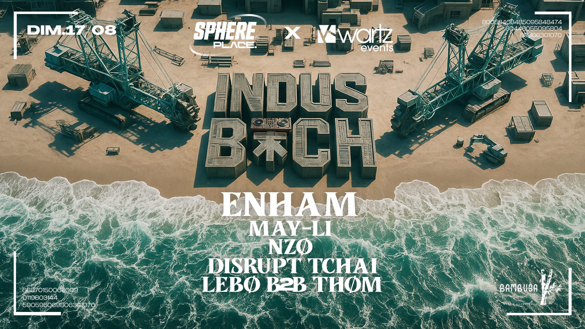 Indus B**Ch - W/ Enham - Sphere Place X Kwartz