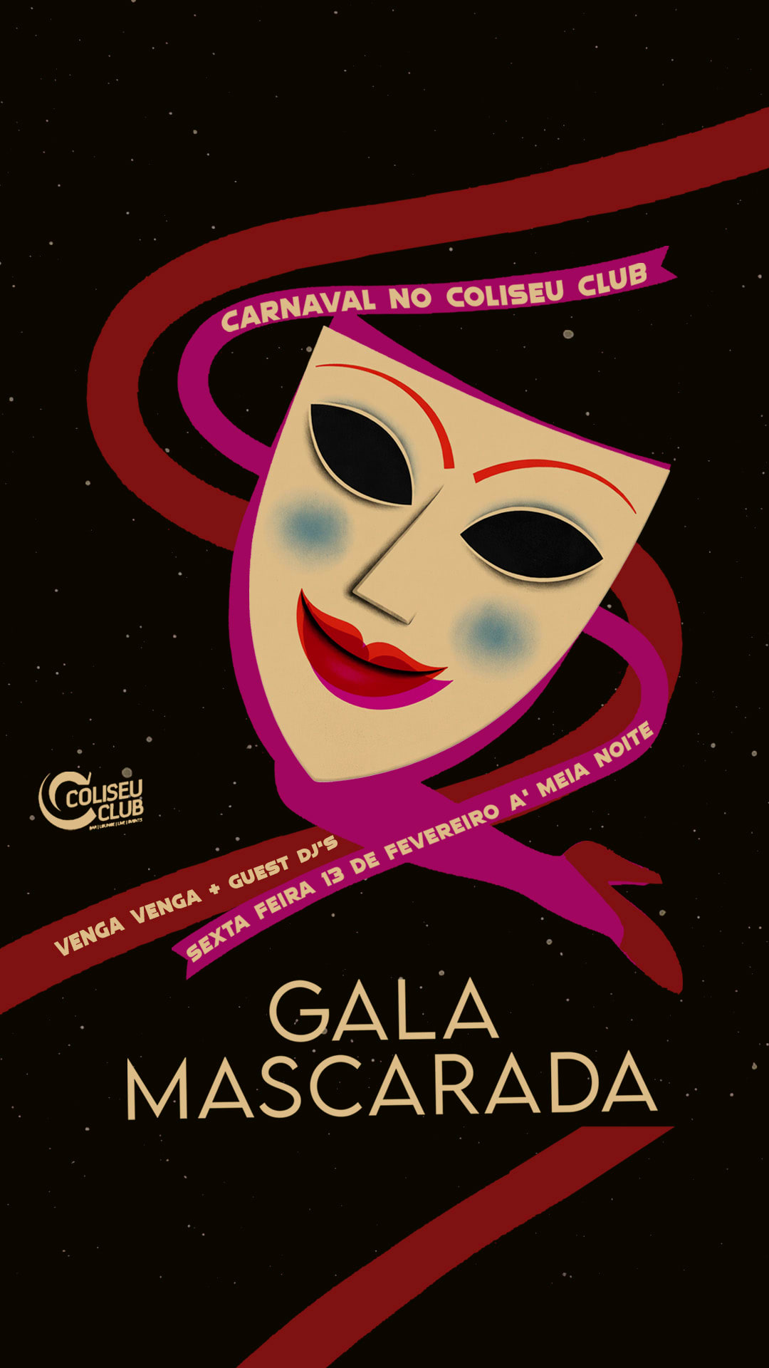 Gala Mascarada At Coliseu Club Lisbon