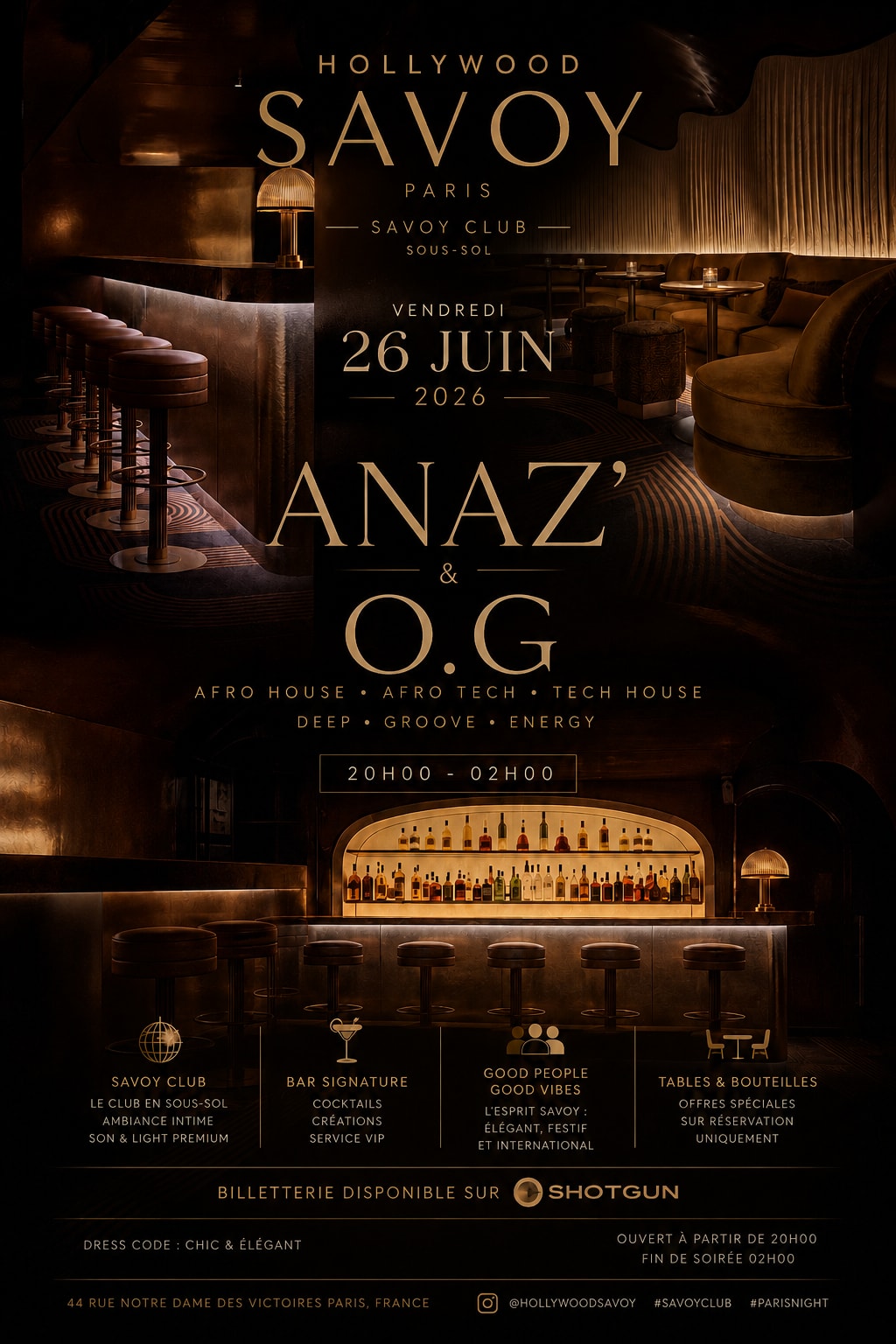 Savoy Hollywood: Anaz' & O.G