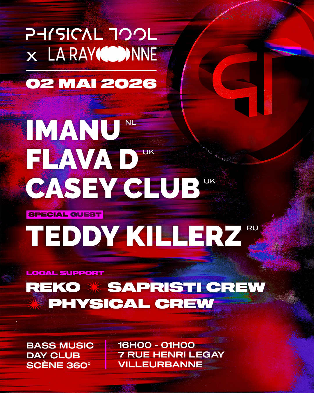 Physical Tool X La Rayonne [Bass Music Day Club]
