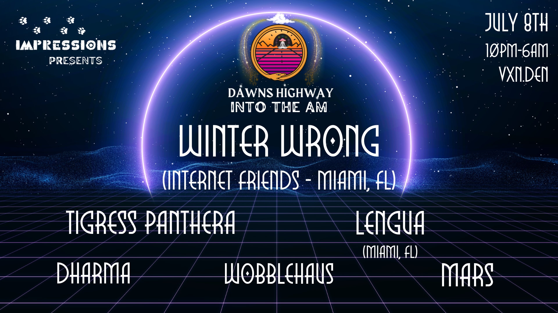 Dawn's Highway Into The Am- Feat. Winter Wrong