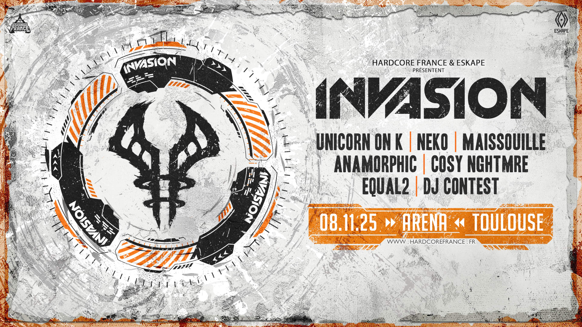 Invasion - L'arena - Toulouse