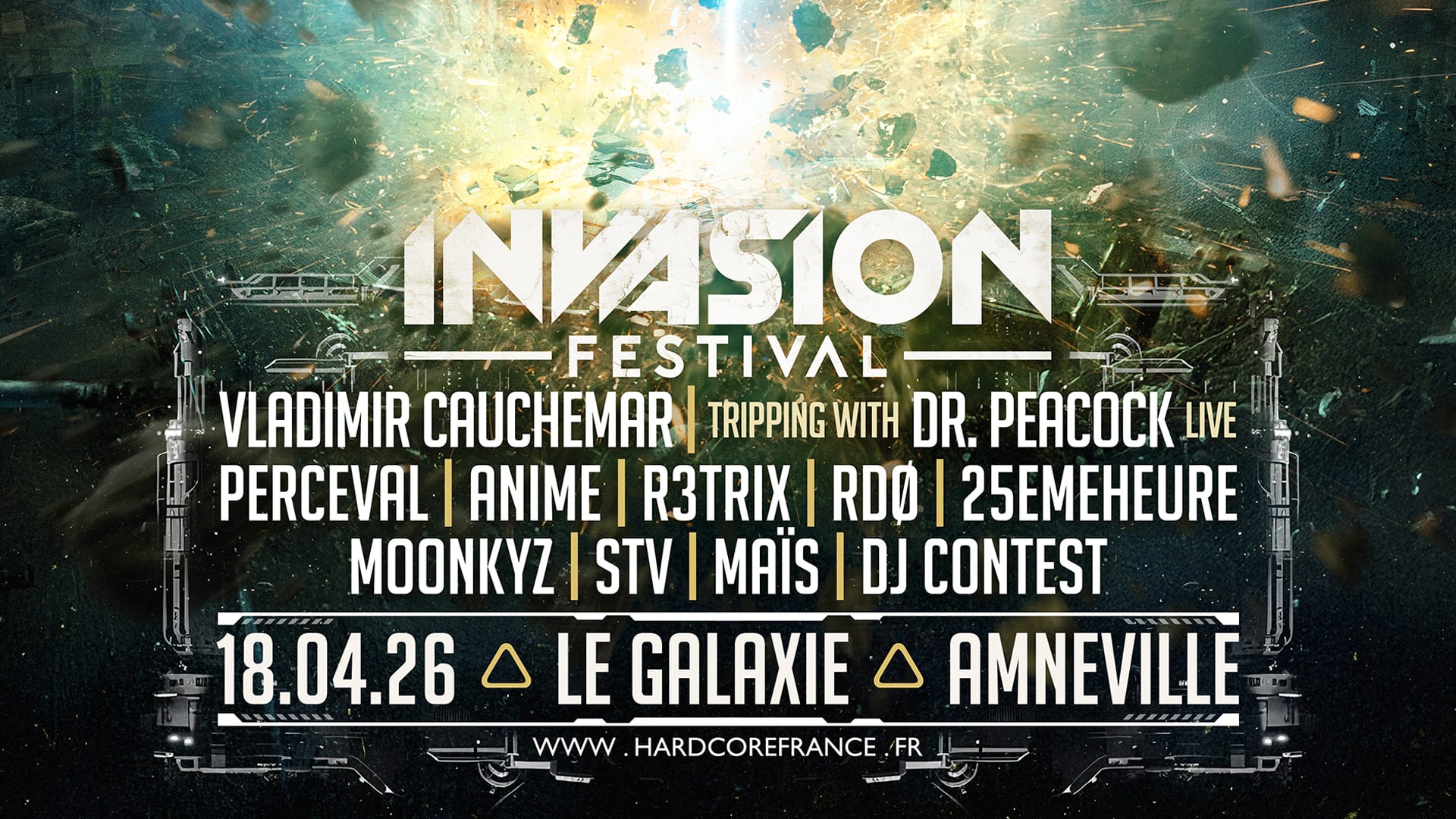 Invasion Festival - Le Galaxie - Amnéville (57)