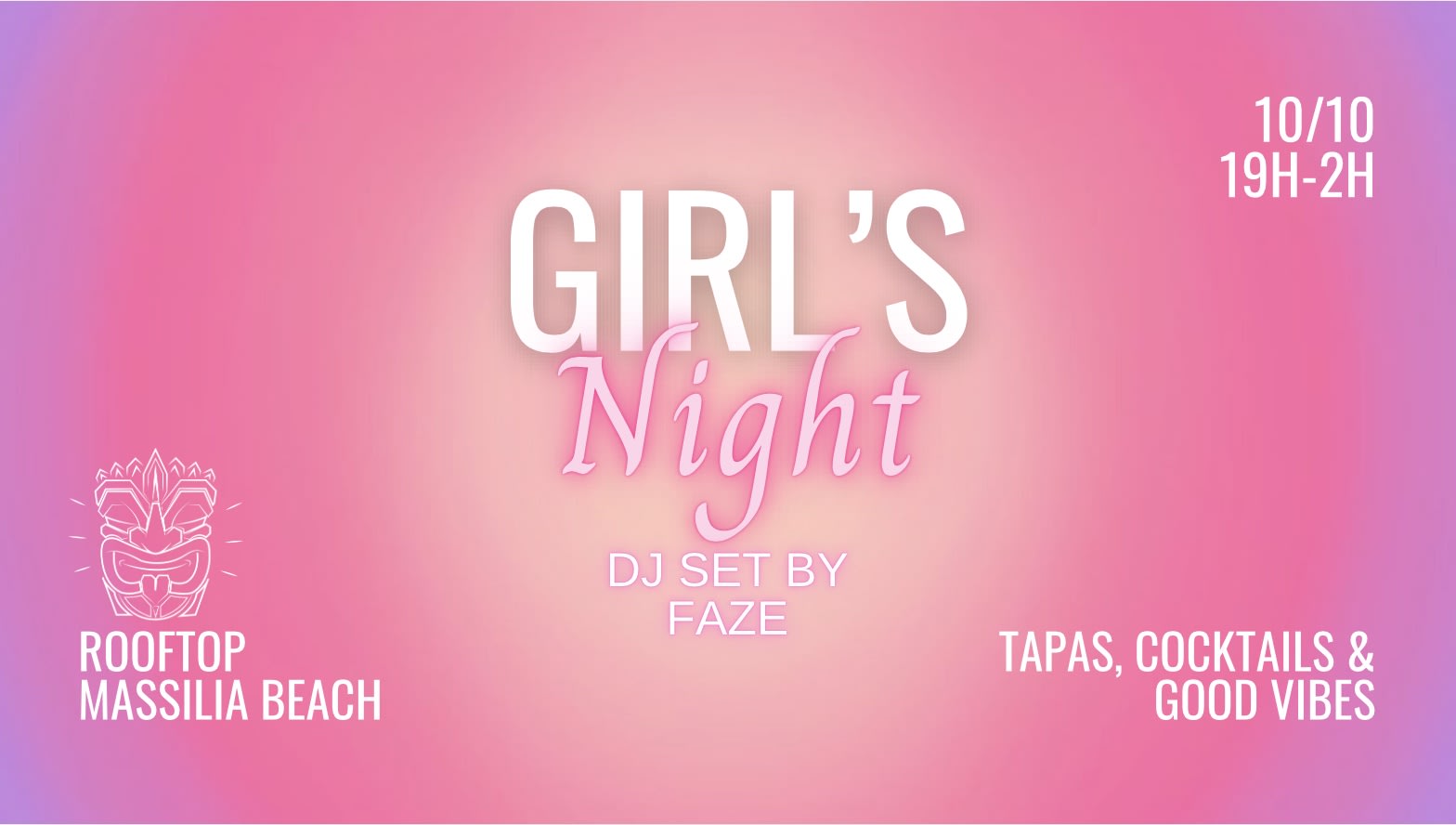 Girl's Night W/ Dj Faze