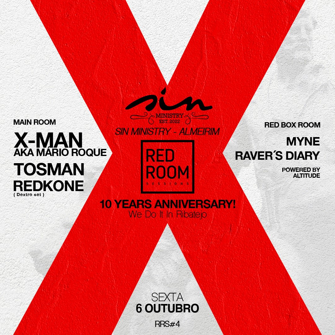 Red Room Sessions #4_X Aniversário