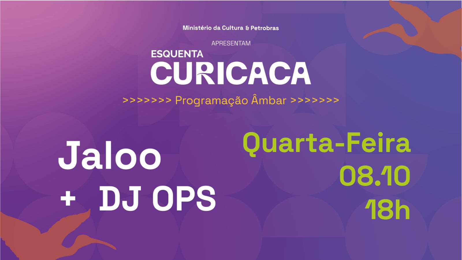 Jaloo E Ops 08/10 Esquenta Curicaca