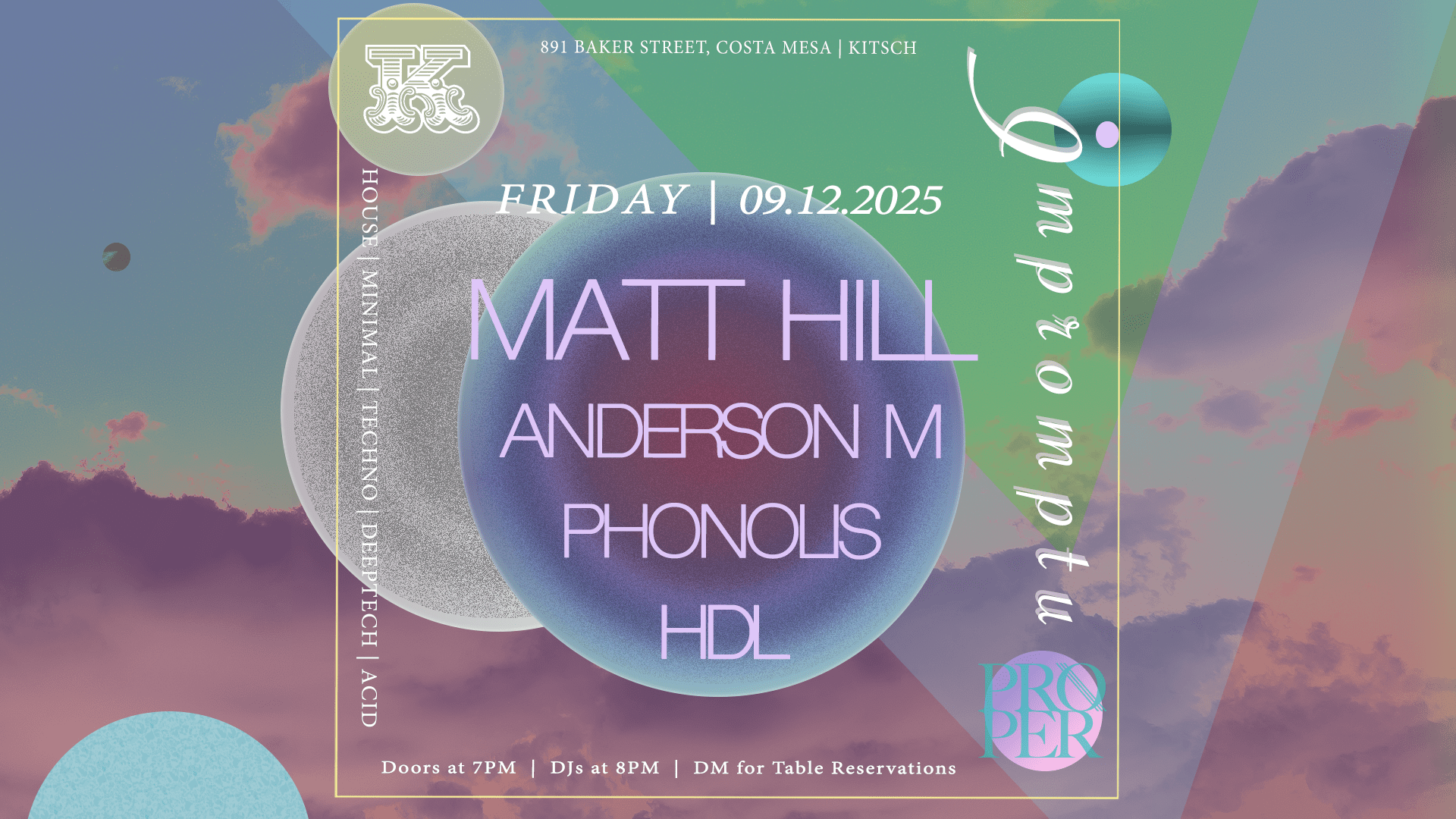 Impromptu | Matt Hill, Phonolis, Anderson M, Hdl