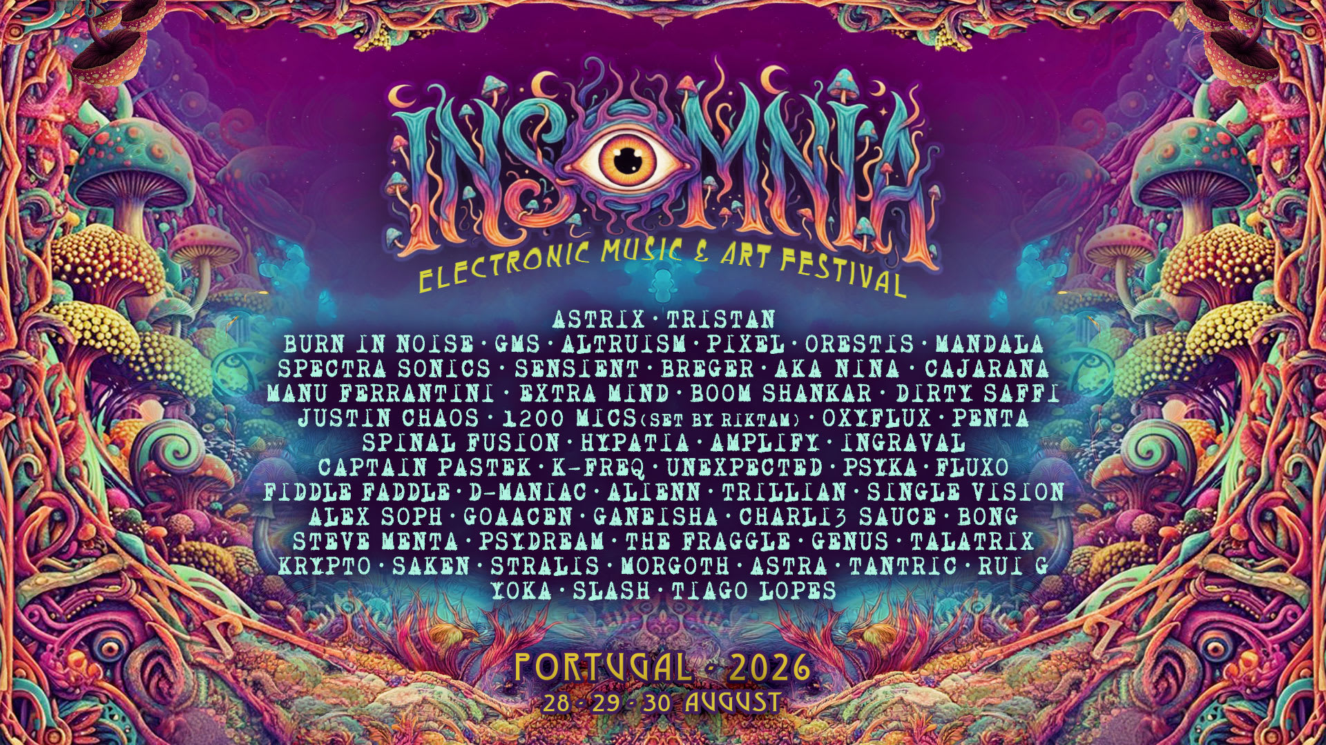 Insomnia Electronic Music & Arts Festival 2026