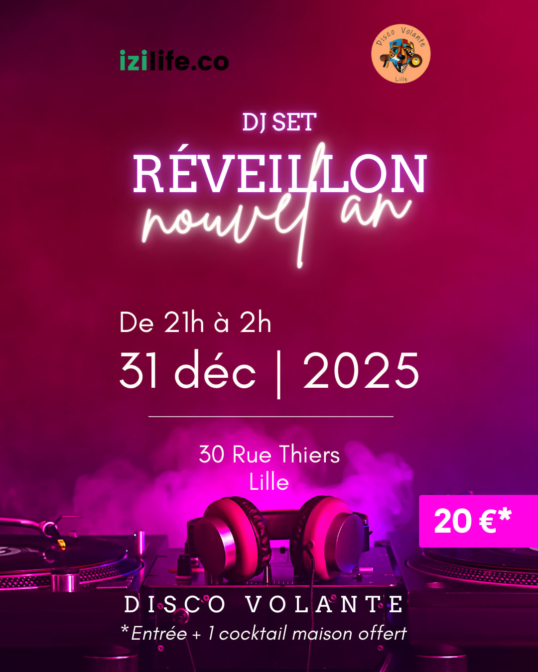 Nouvel An Au Disco Volante — Dj Set Sans Frontières