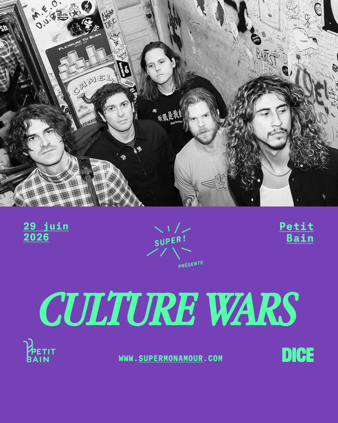 Culture Wars + Charles Moon (Dj) @ Trabendo