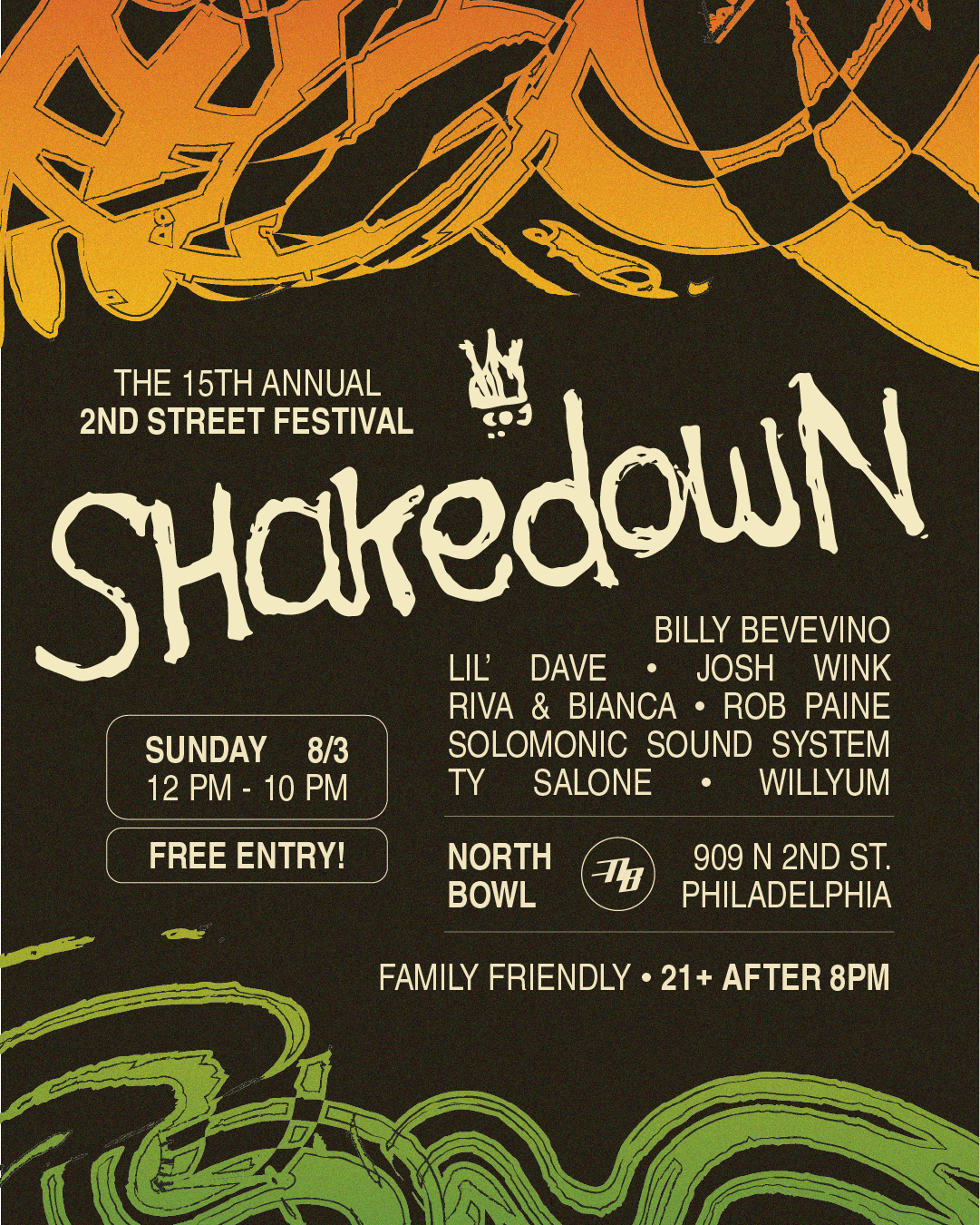 The 15th Annual 2nd St Shakedown