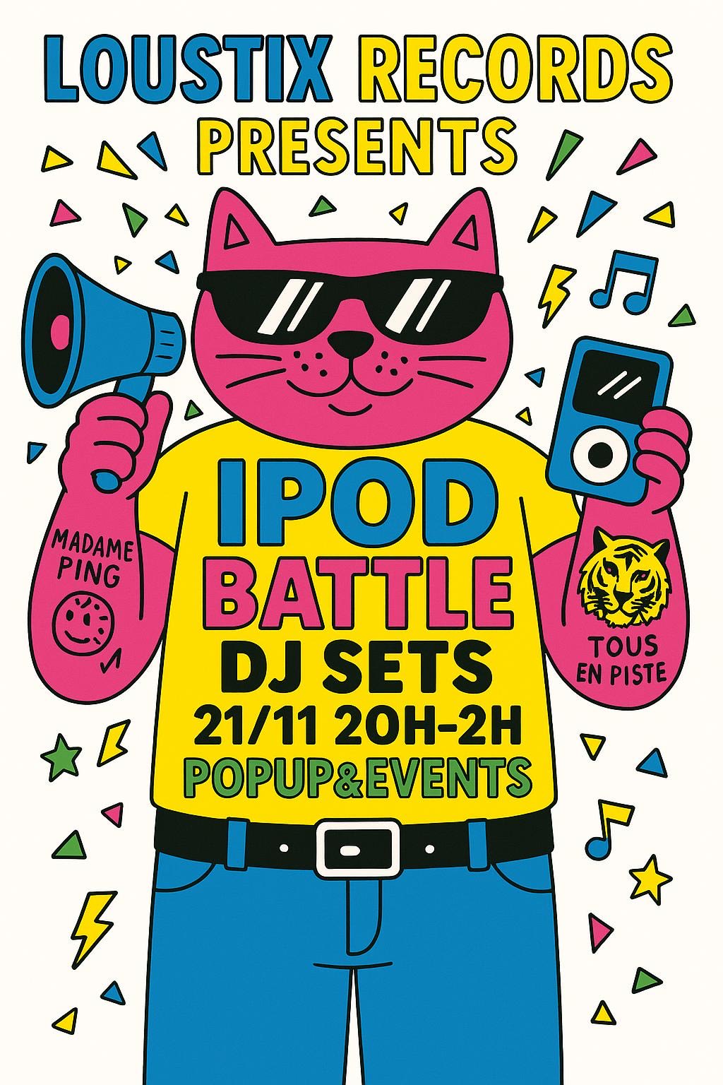 Loustix Records Party