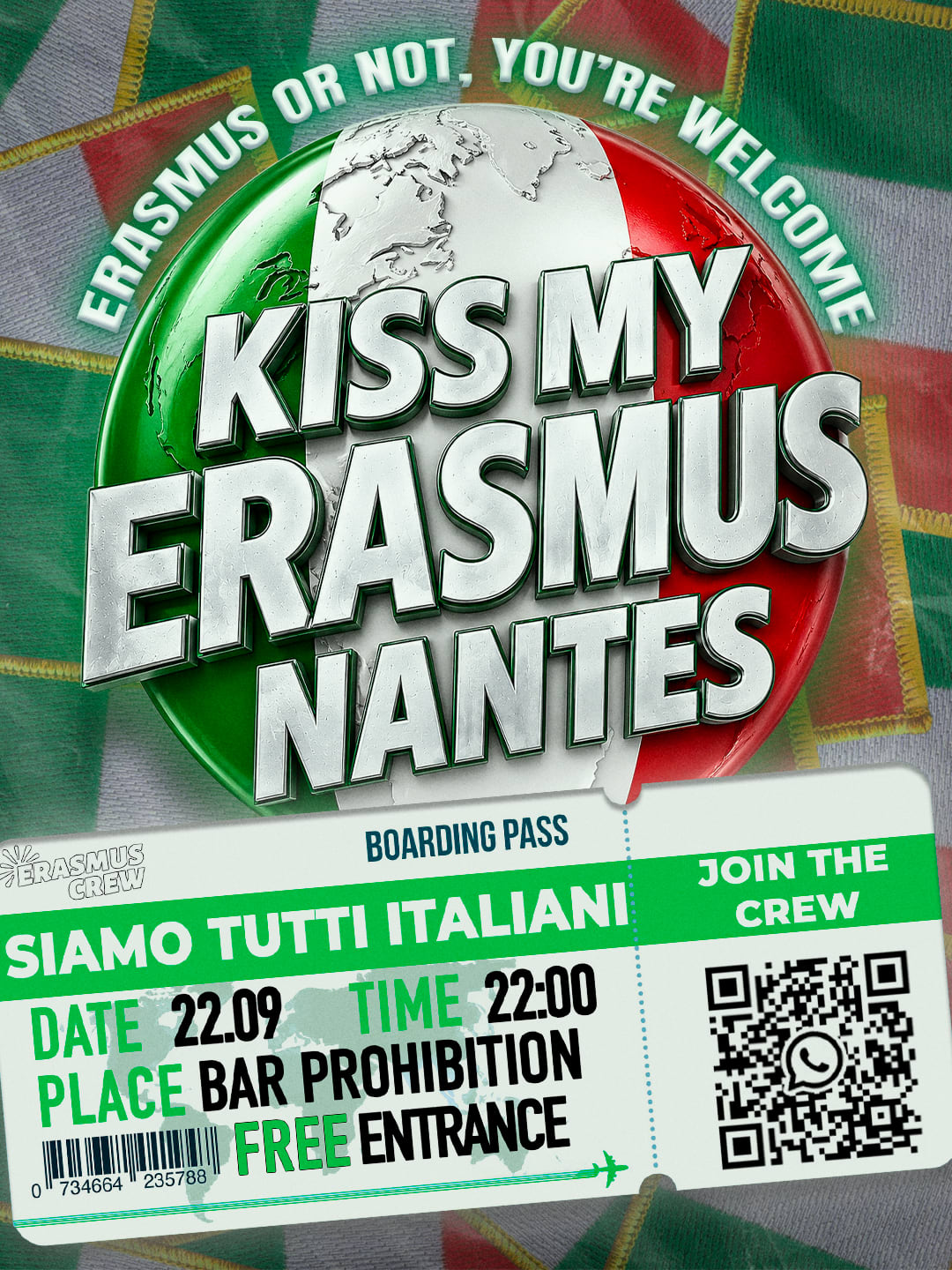 Kiss My Erasmus | Siamo Tutti Italiani