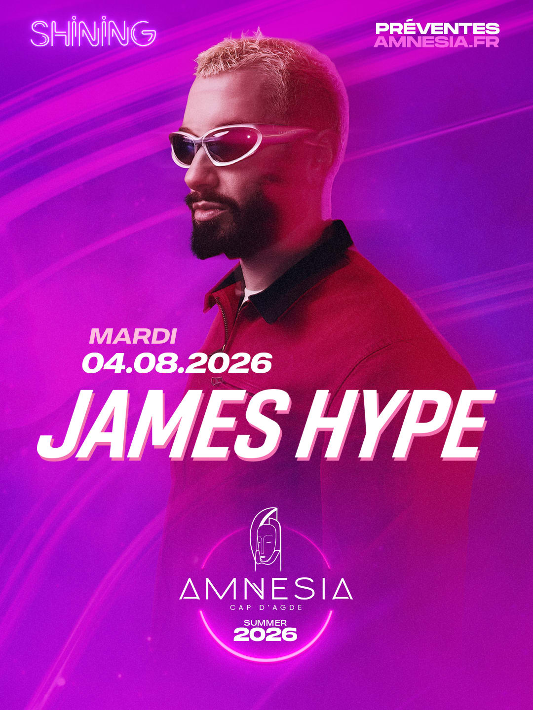 James Hype @ Amnesia