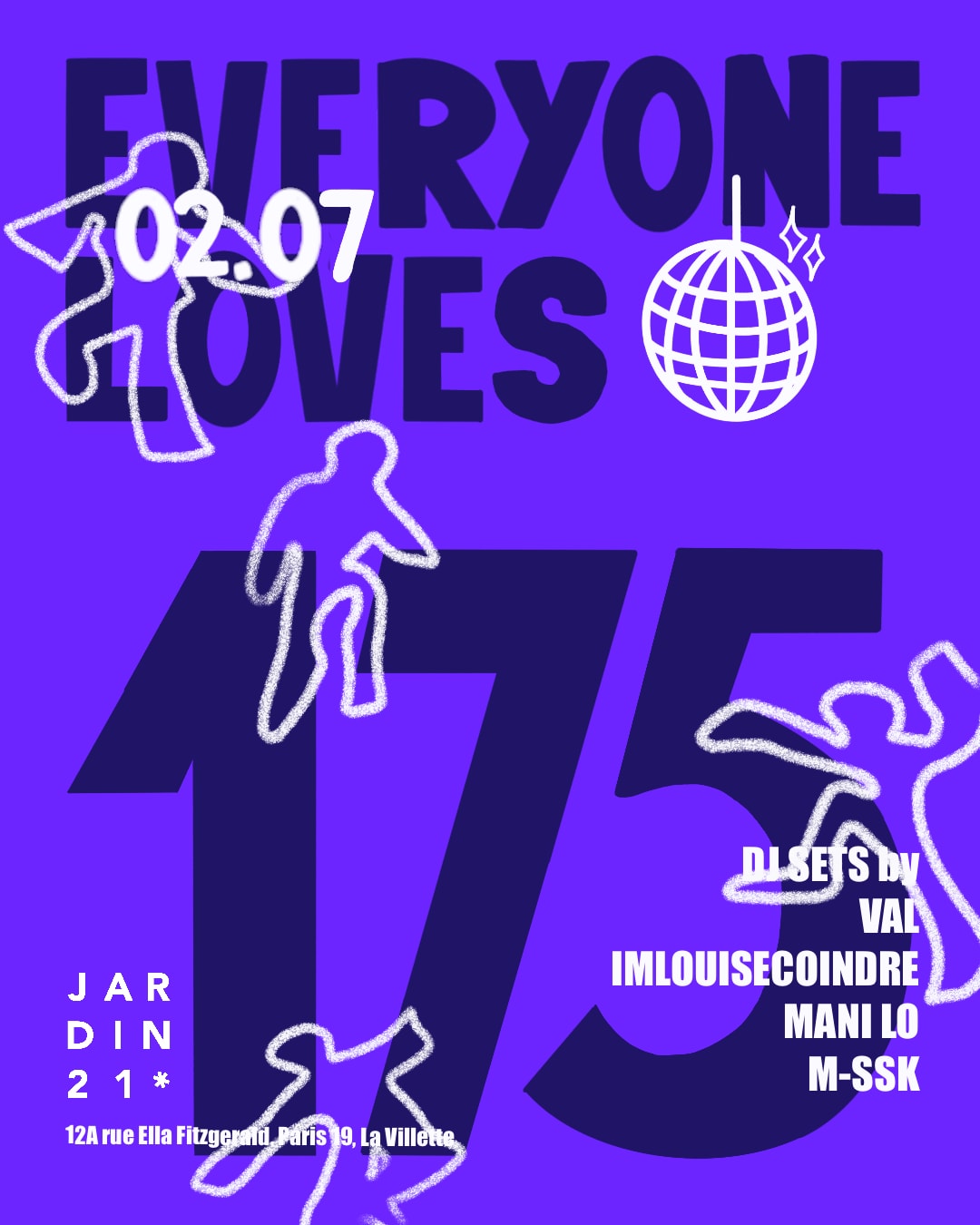 175 Records X Jardin21 - Open Air