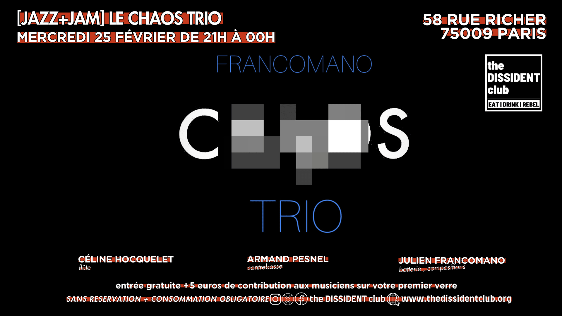 [Jazz+Jam] Le Chao Trio