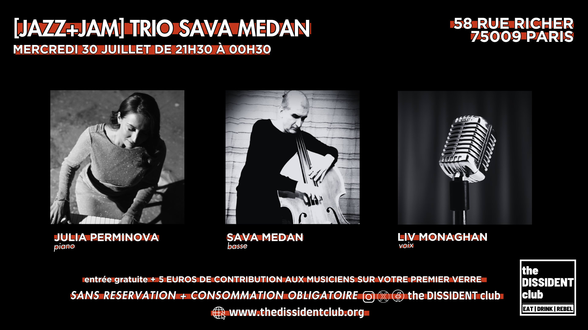 [Jazz+Jam] Trio Sava Medan