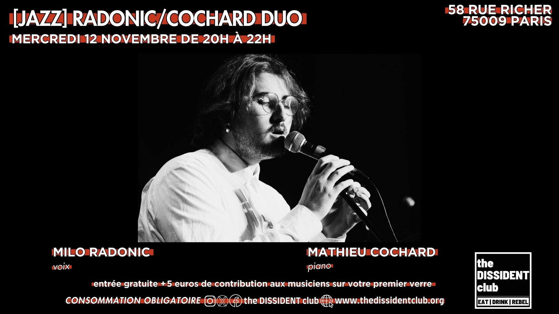 [Jazz] Radonic/Cochard Duo