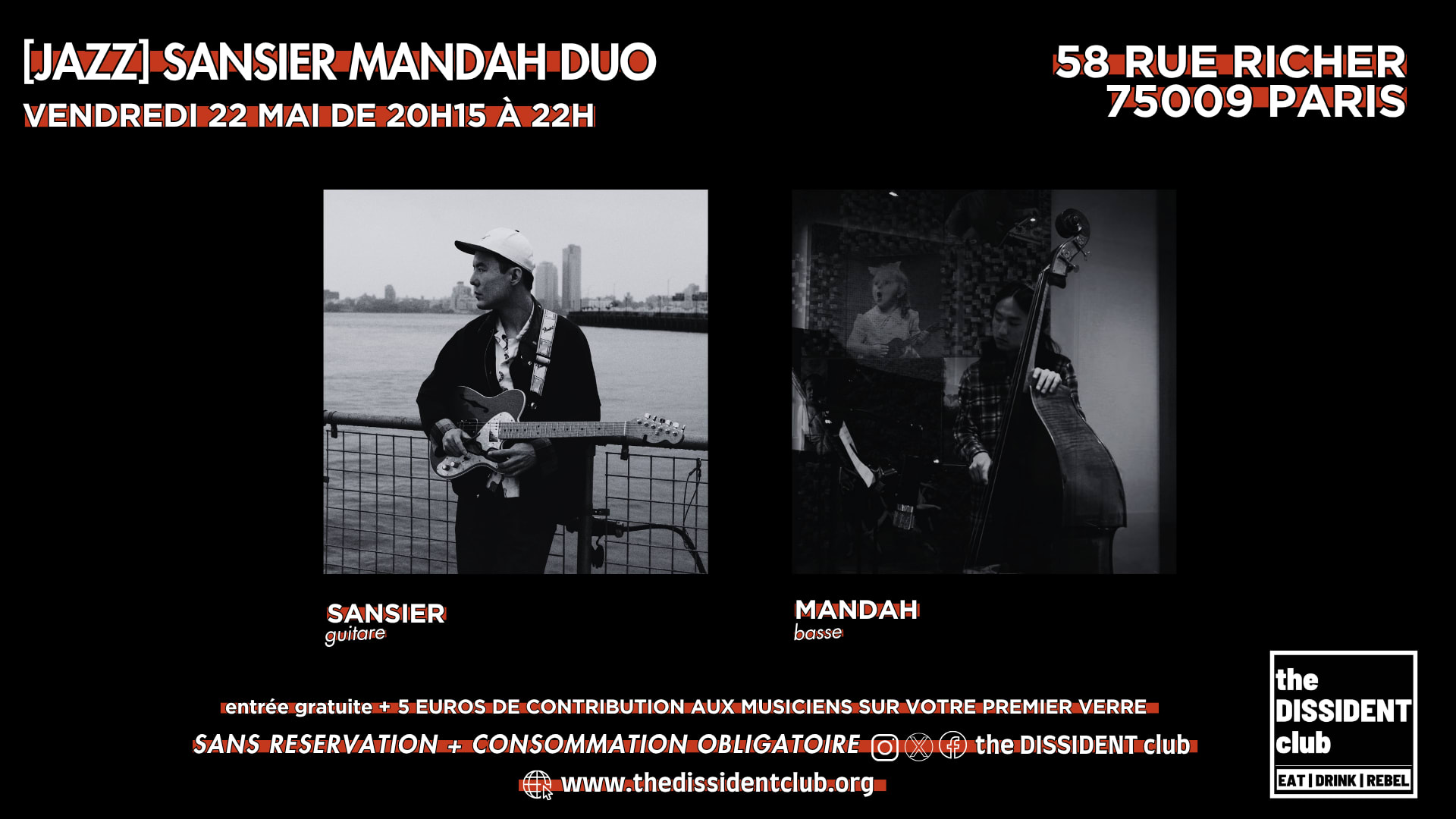 [Jazz] Sansier Mandah Duo
