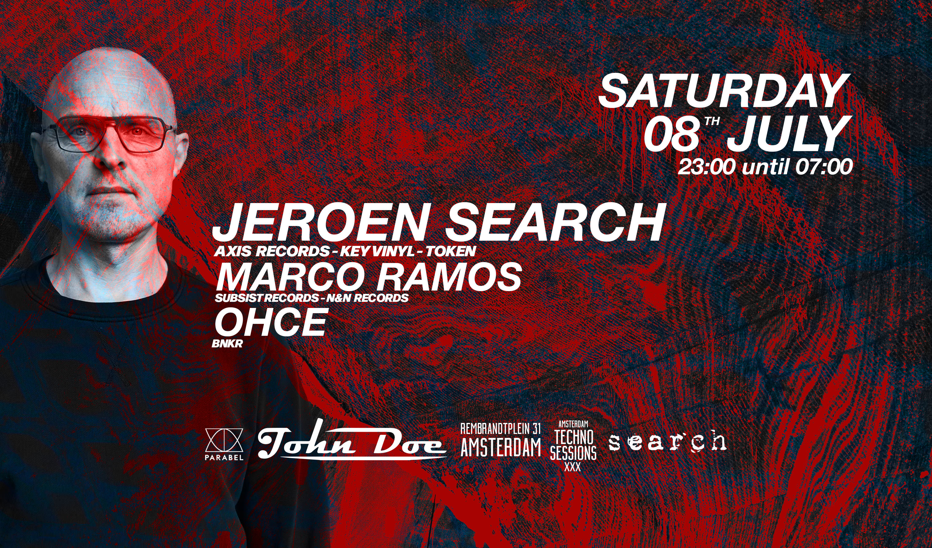 Amsterdam Techno Sessions W/ Jeroen Search (Token / Axis )
