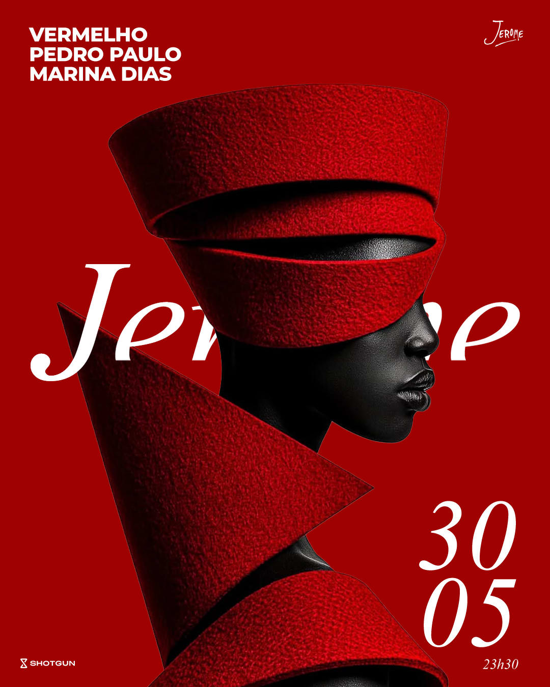 Jerome Convida W/ Vermelho, Marina Dias E Pedro Paulo