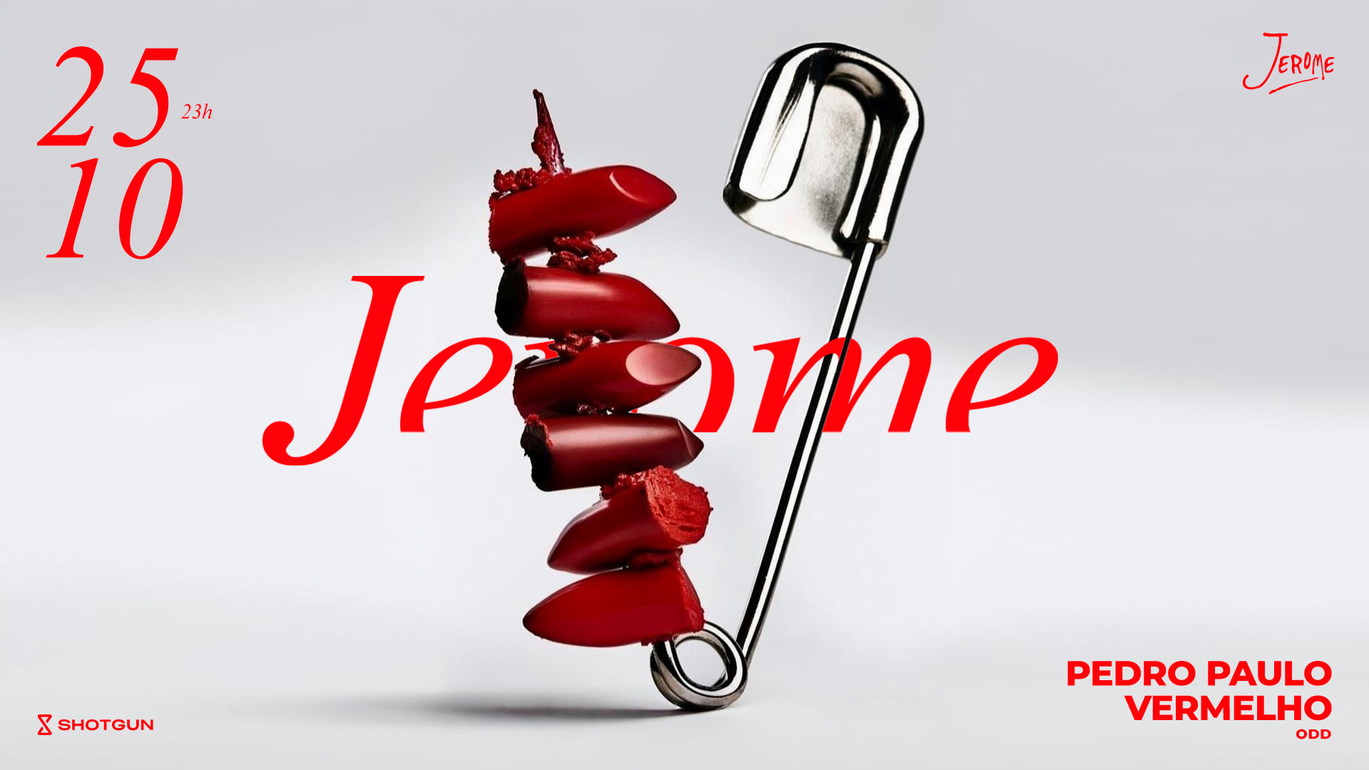 Jerome Convida 25/10 23h30 @ Club Jerome