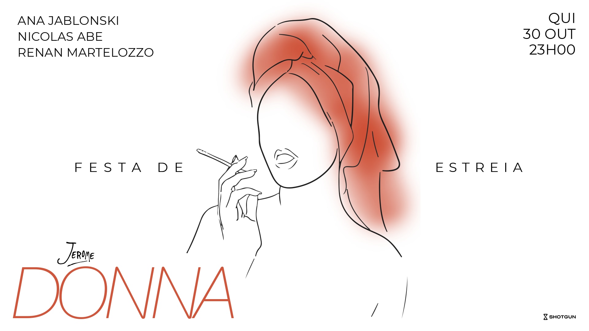 Donna 30/10 23h @ Club Jerome