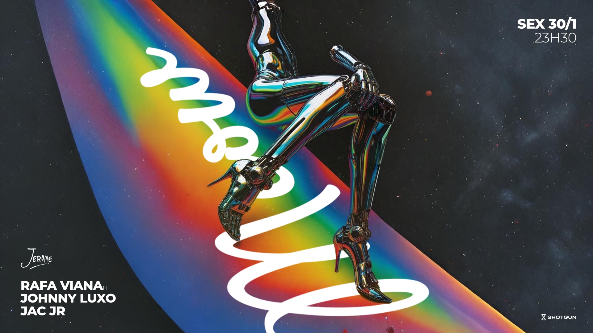 Meow W/ Johnny Luxo, Rafa Viana E Jac Jr @ Club Jerome