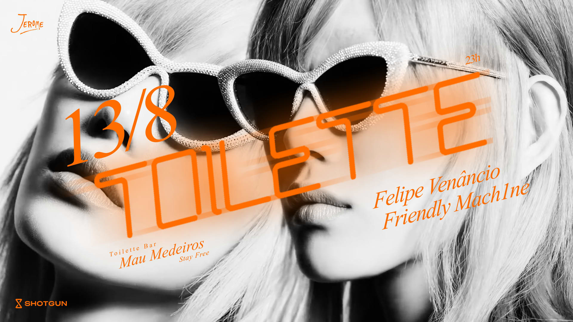 Toilette 13/8 @ Club Jerome