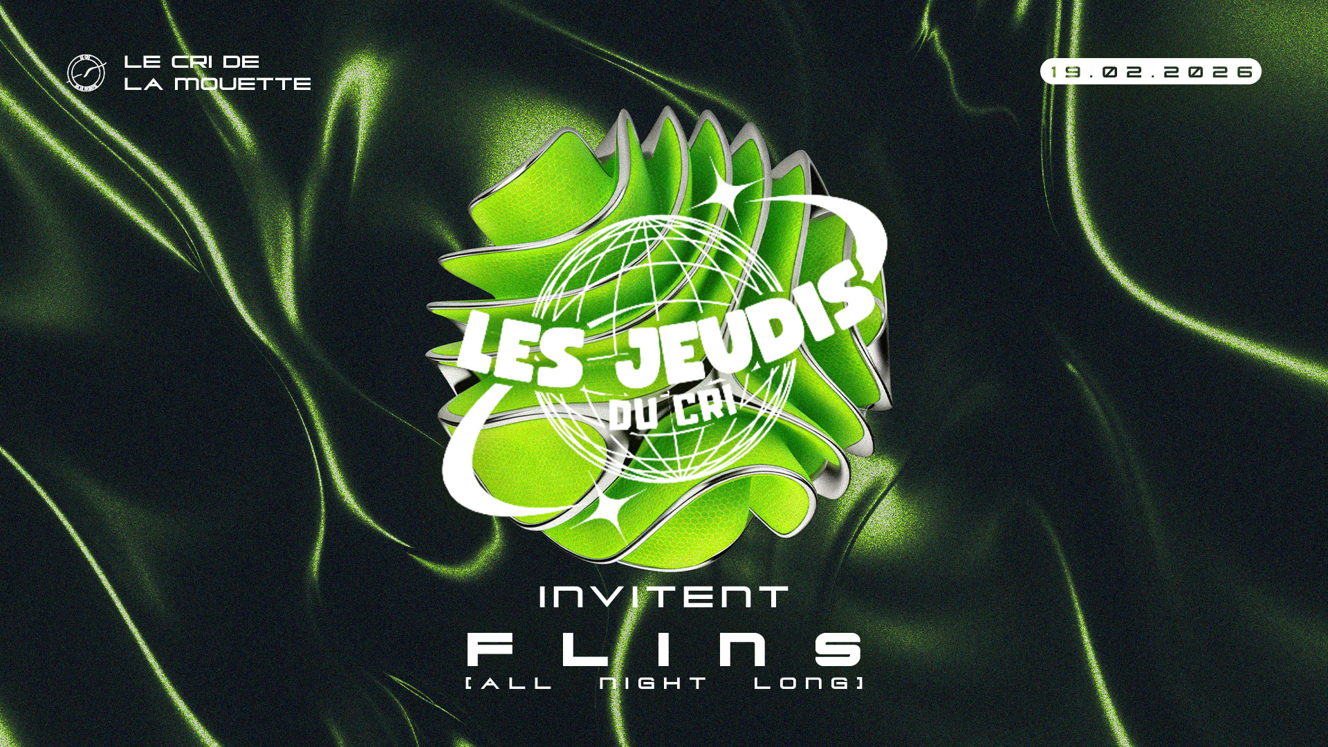 Les Jeudis Du Cri Inv. Flins All Night (Techno To Hard)