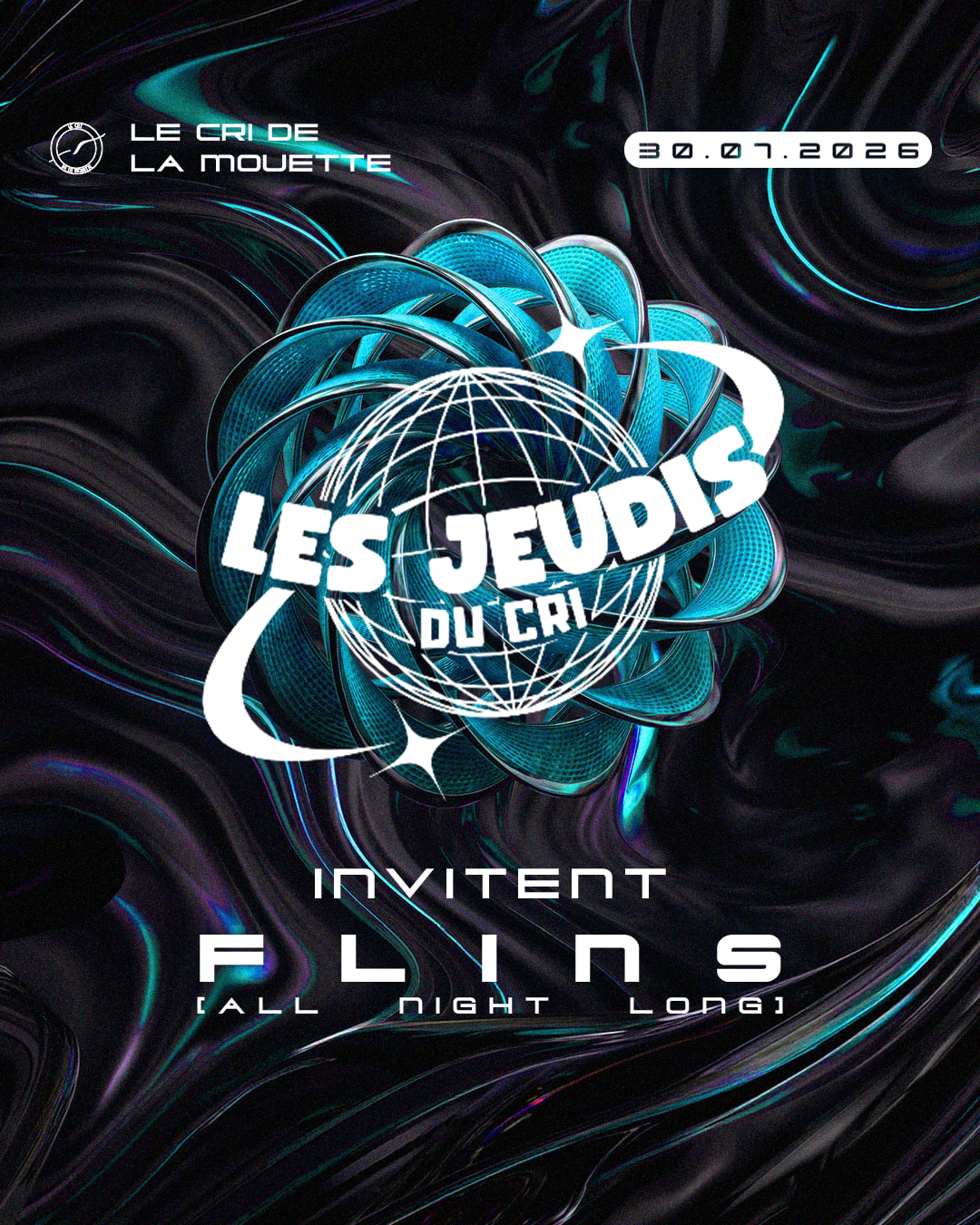 Les Jeudis Du Cri Inv. Flins All Night (Techno To Hard)