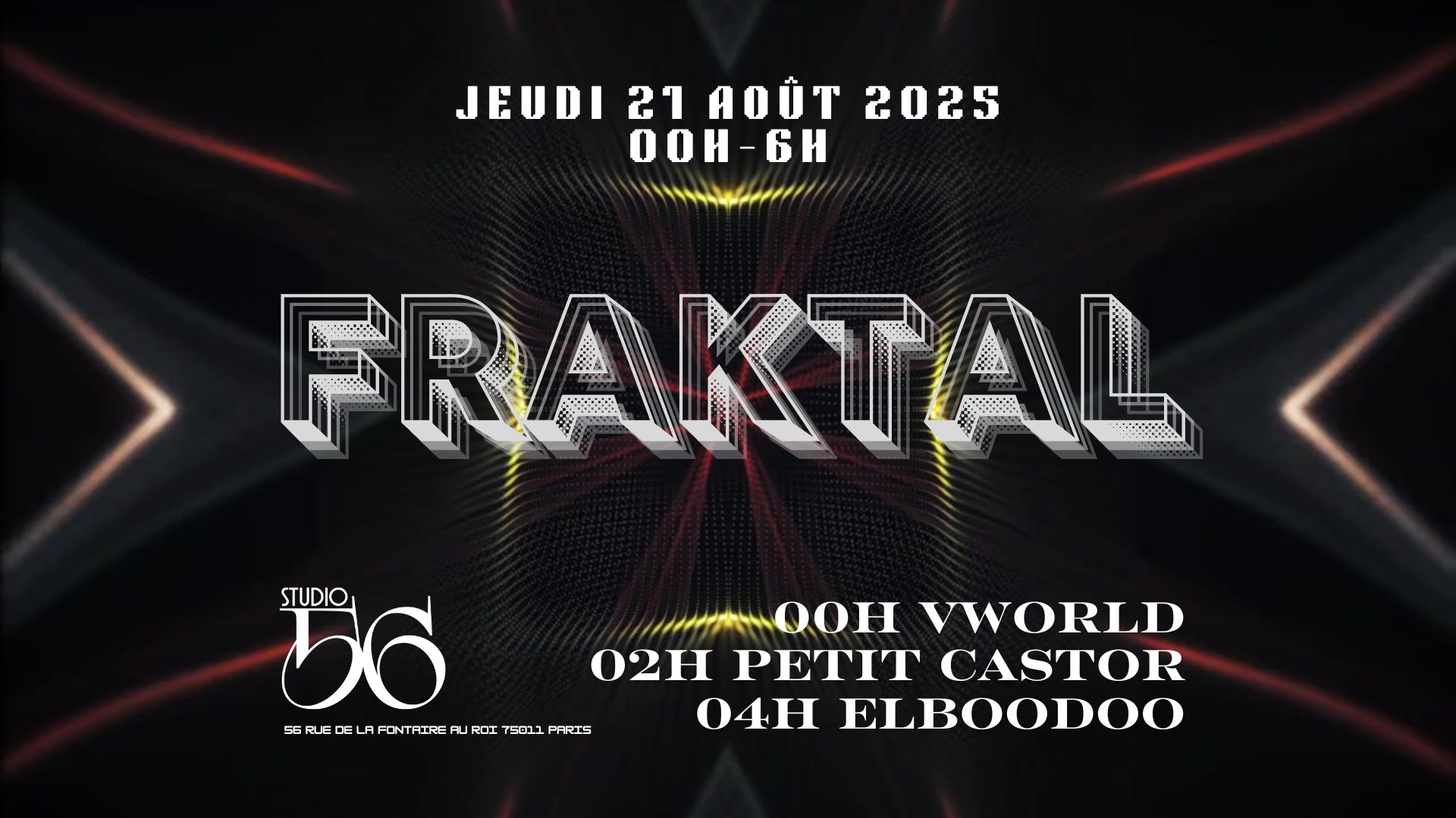 Fraktal W/ Vworld, Petit Castor & Elboodoo