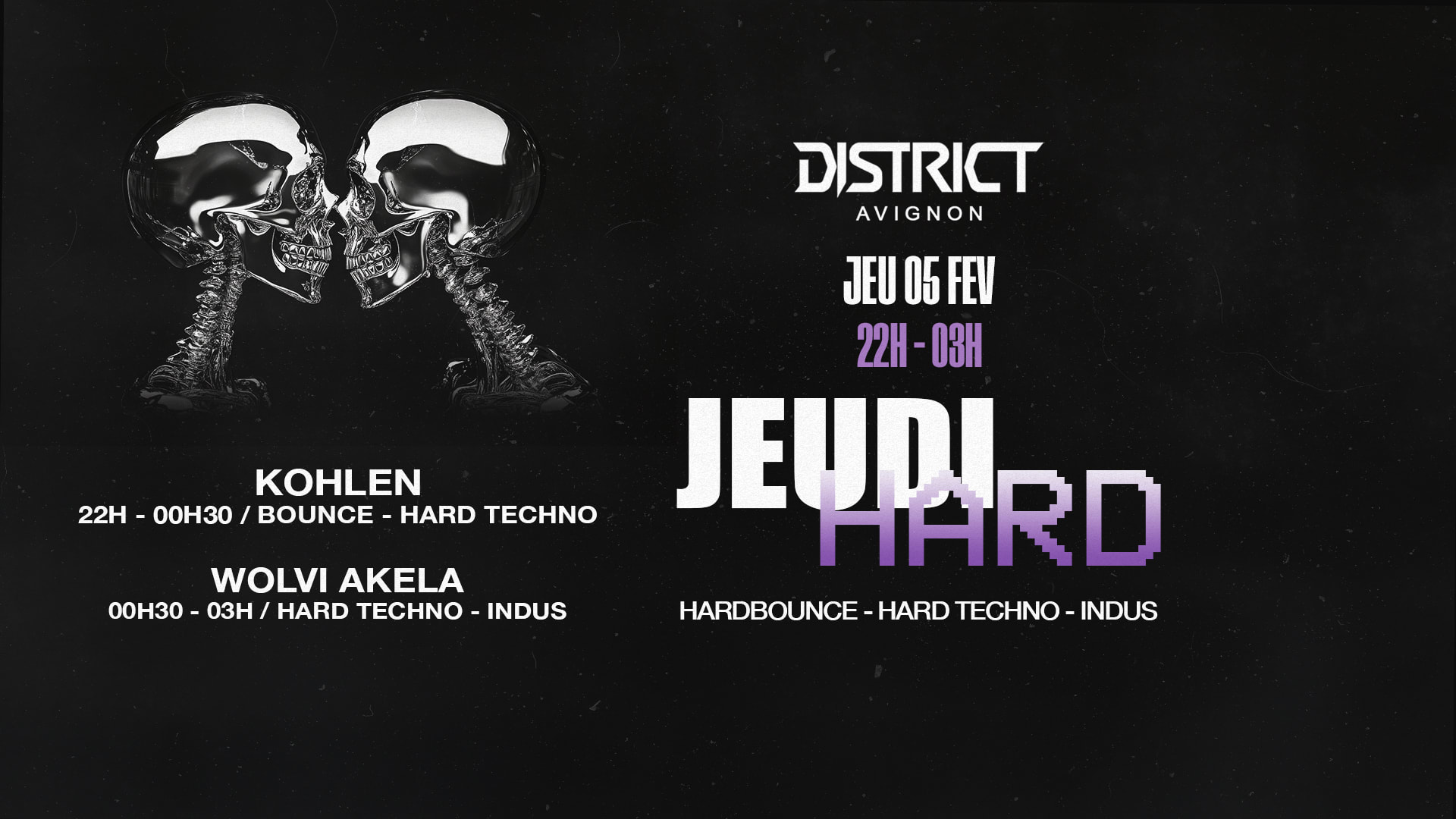 Jeudi Hard : Kohlen + Wolvi Akela