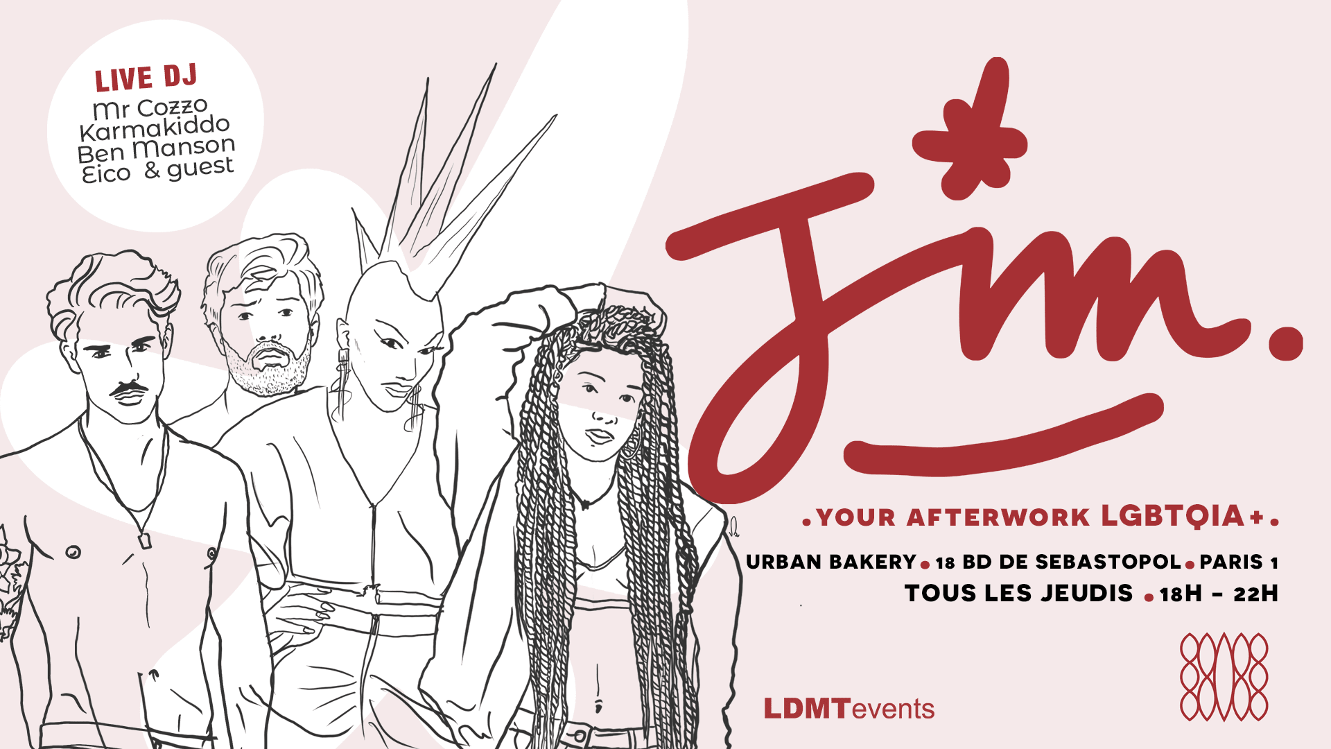 Jim Afterwork W/ James Marceau & Ben Manson