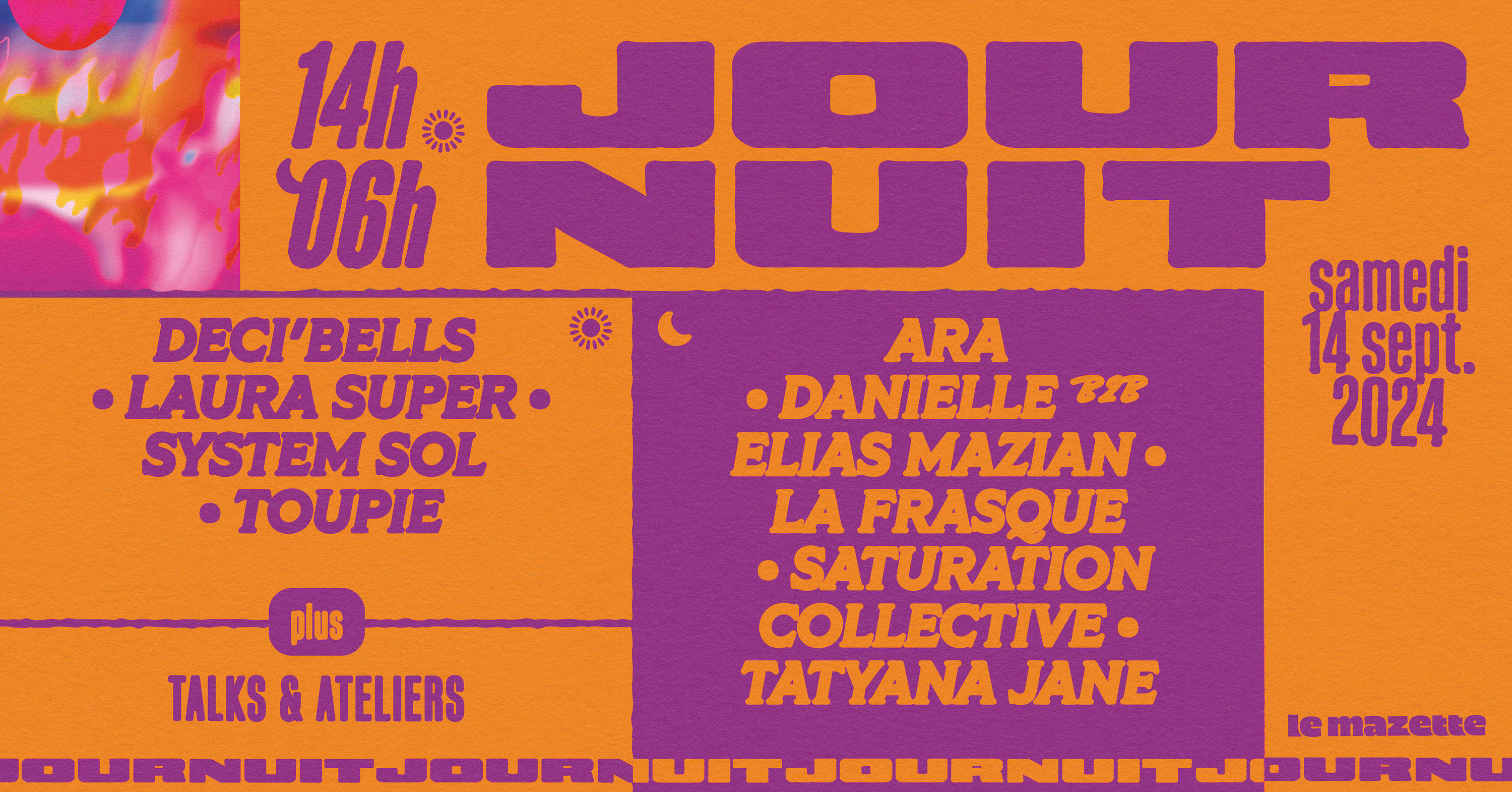 Journuit 11 - Elias Mazian, Danielle, Tatyana Jane