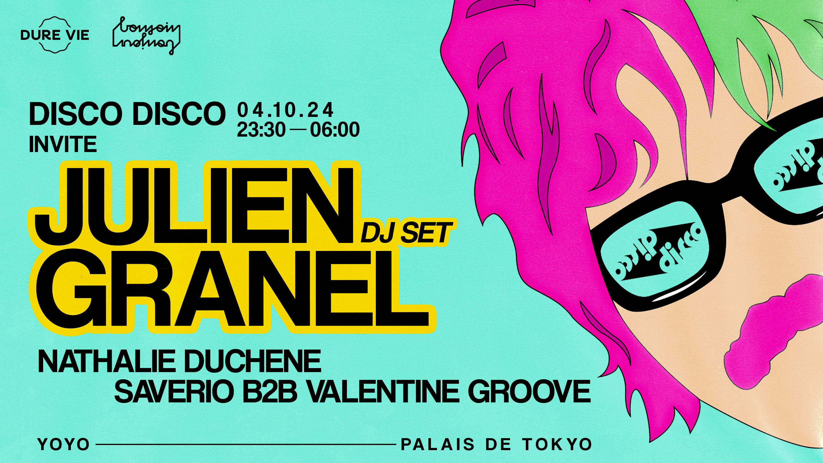 Disco Disco ✦ Julien Granel Dj Set, Nathalie Duchene & More