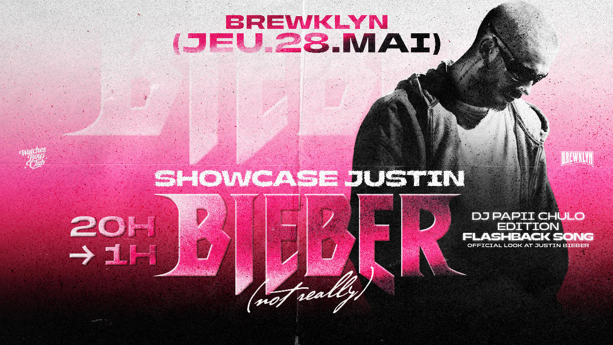 Showcase Justin Bieber Official Look At Brewklyn Bar 28/05