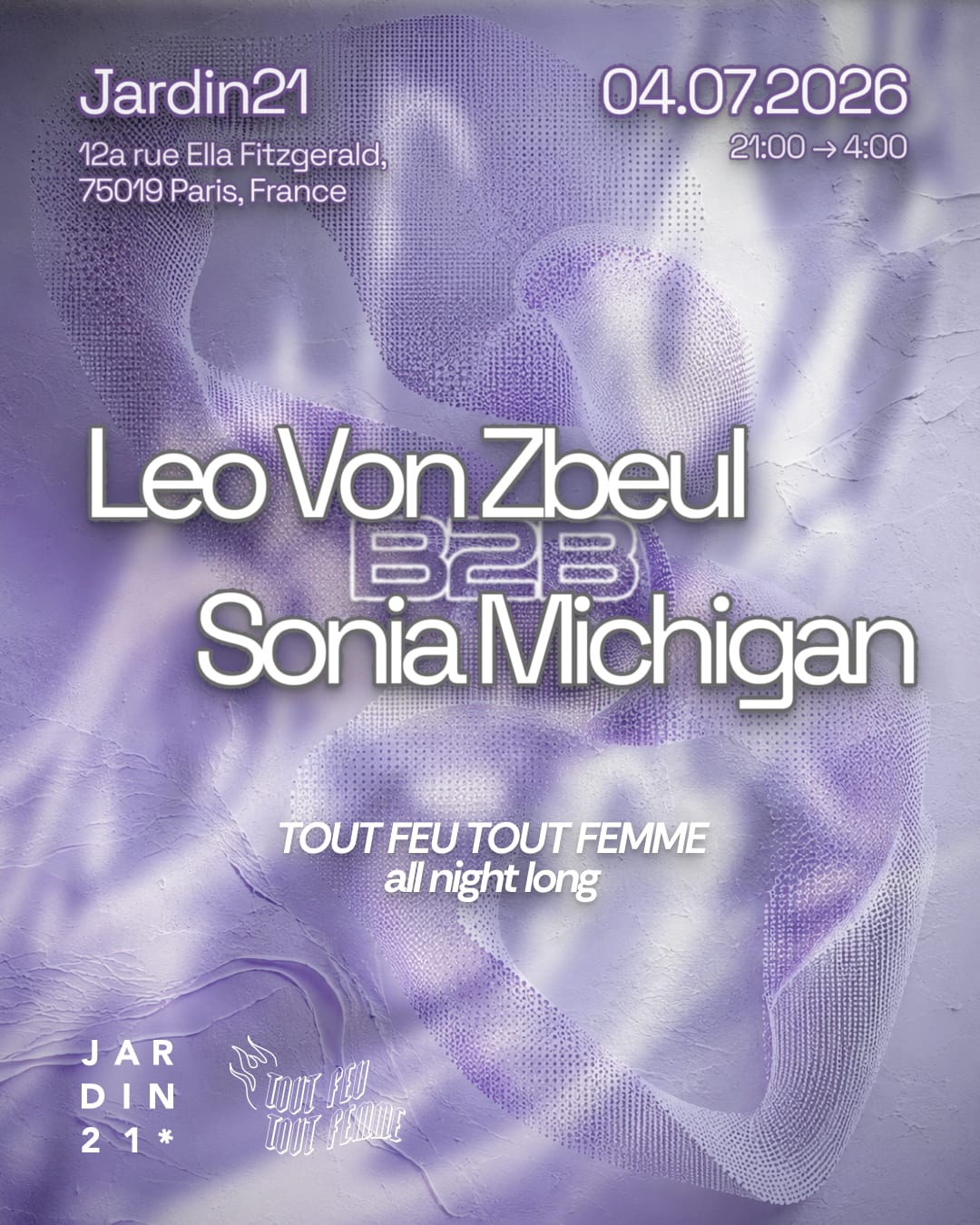 Tout Feu Tout Femme X Jardin21 ~ Open Air