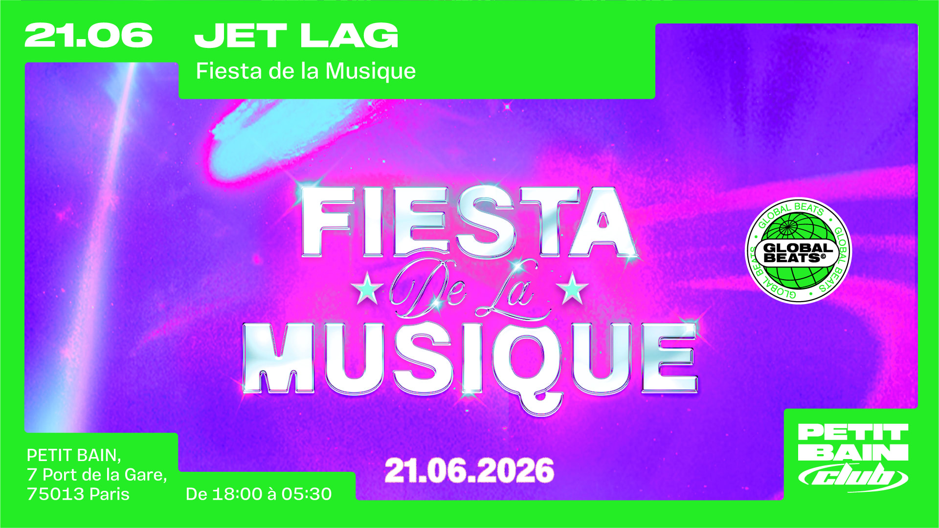 Jetlag : Fiesta De La Musique