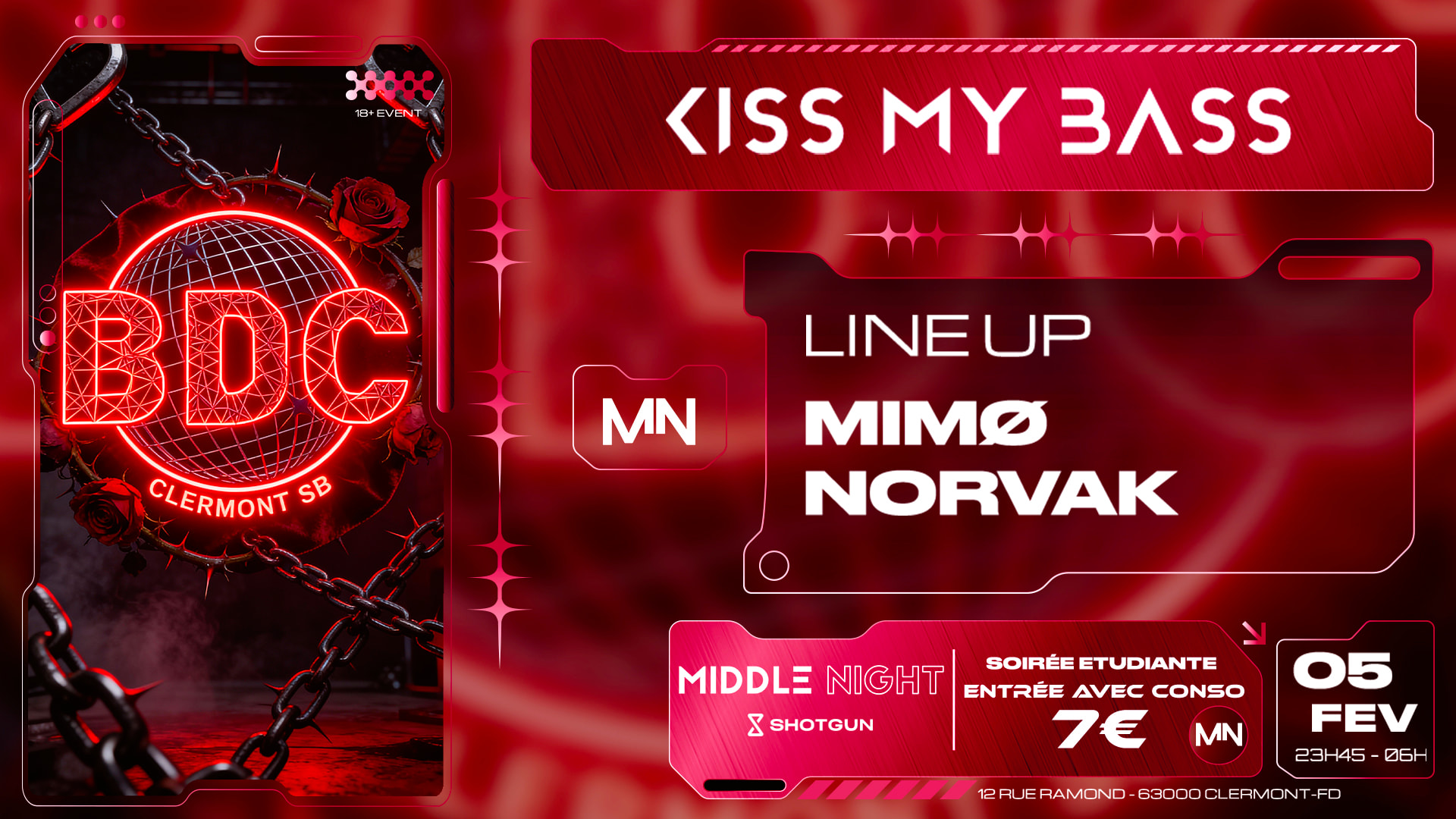 Kiss My Bass - Bdc Esc