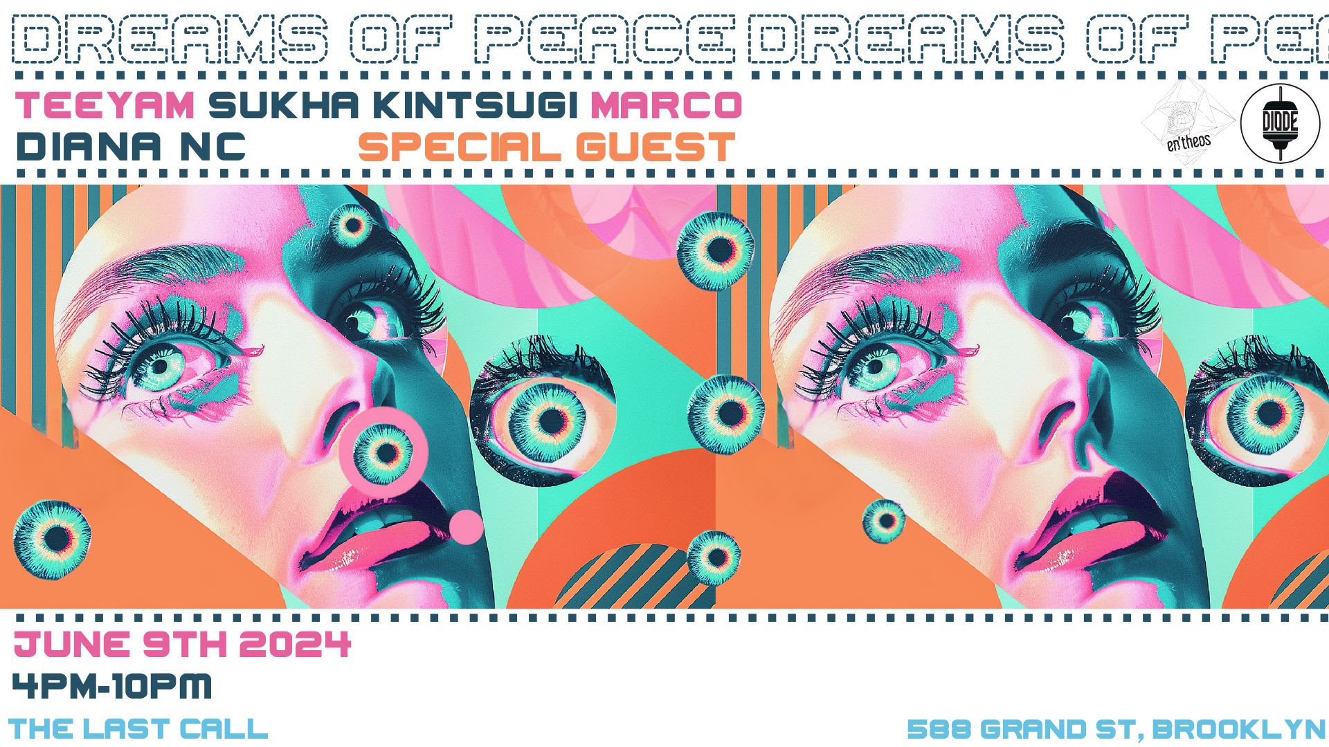Dreams Of Peace - Sunday June 9th