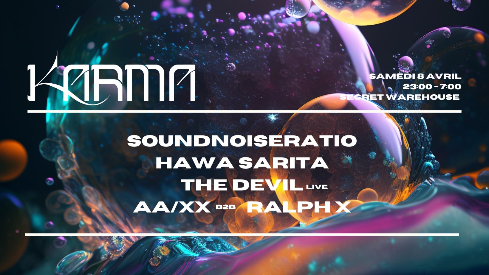 Karma #4 / Hawa Sarita, Soundnoiseratio, The Devil (Live)..