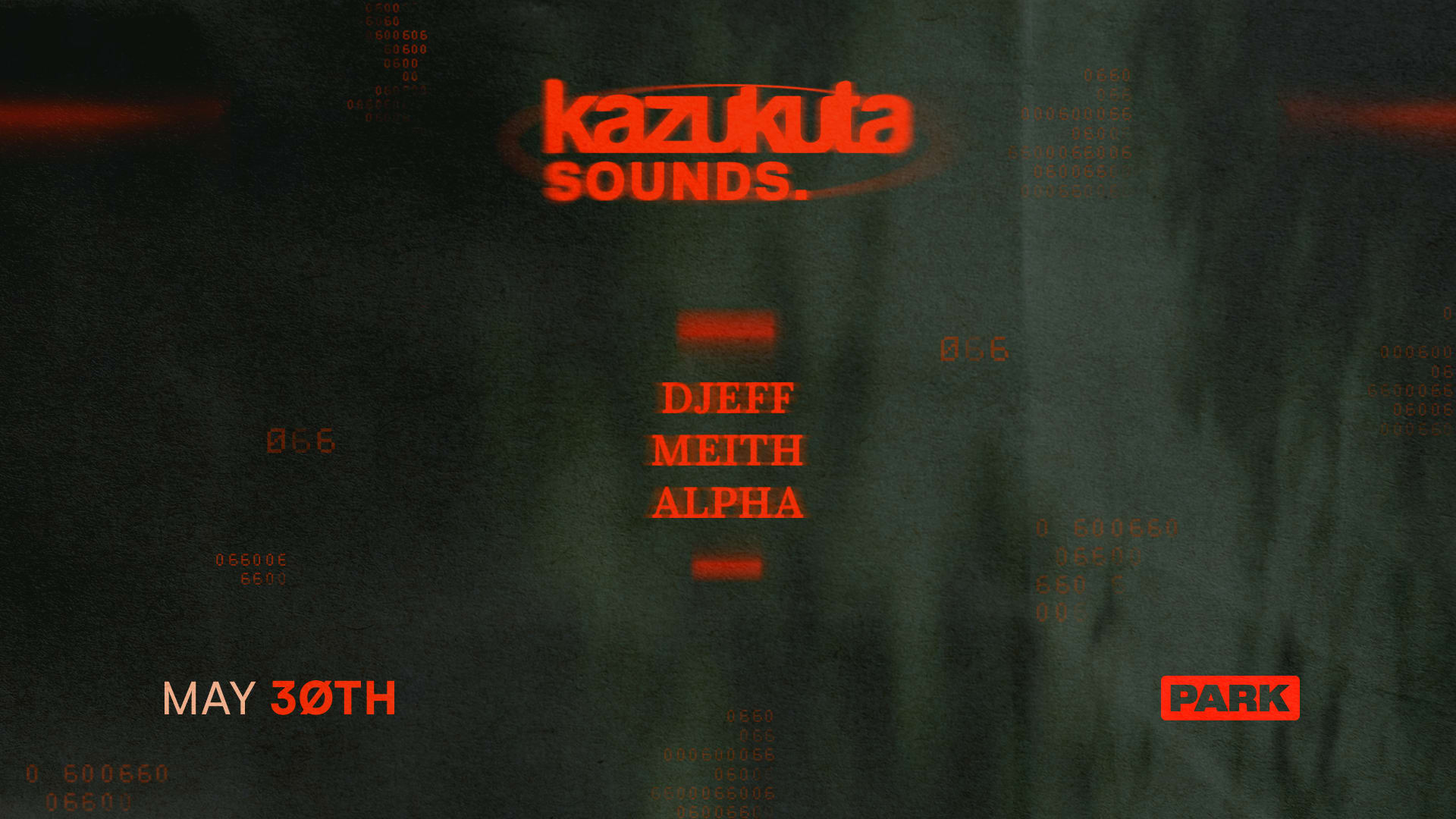 Kazukuta Records X Park @May 30th