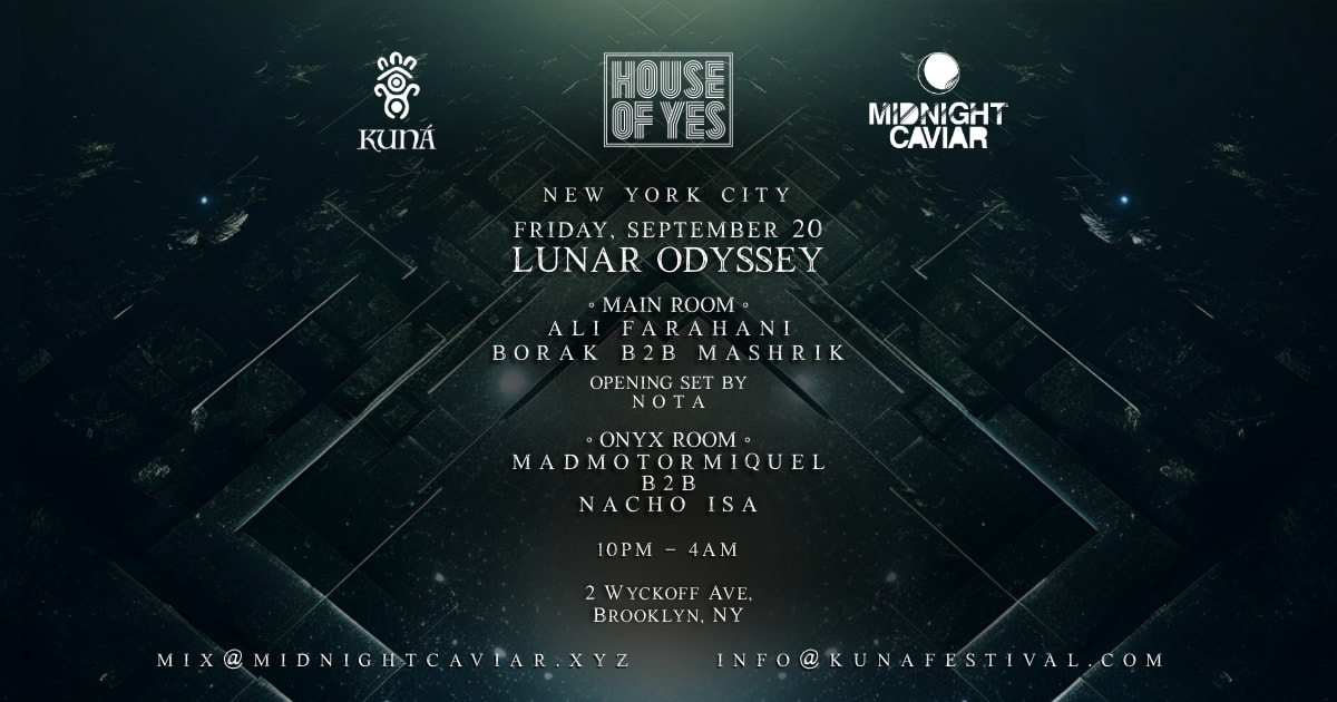 Lunar Odyssey: Midnight Caviar X Kuna