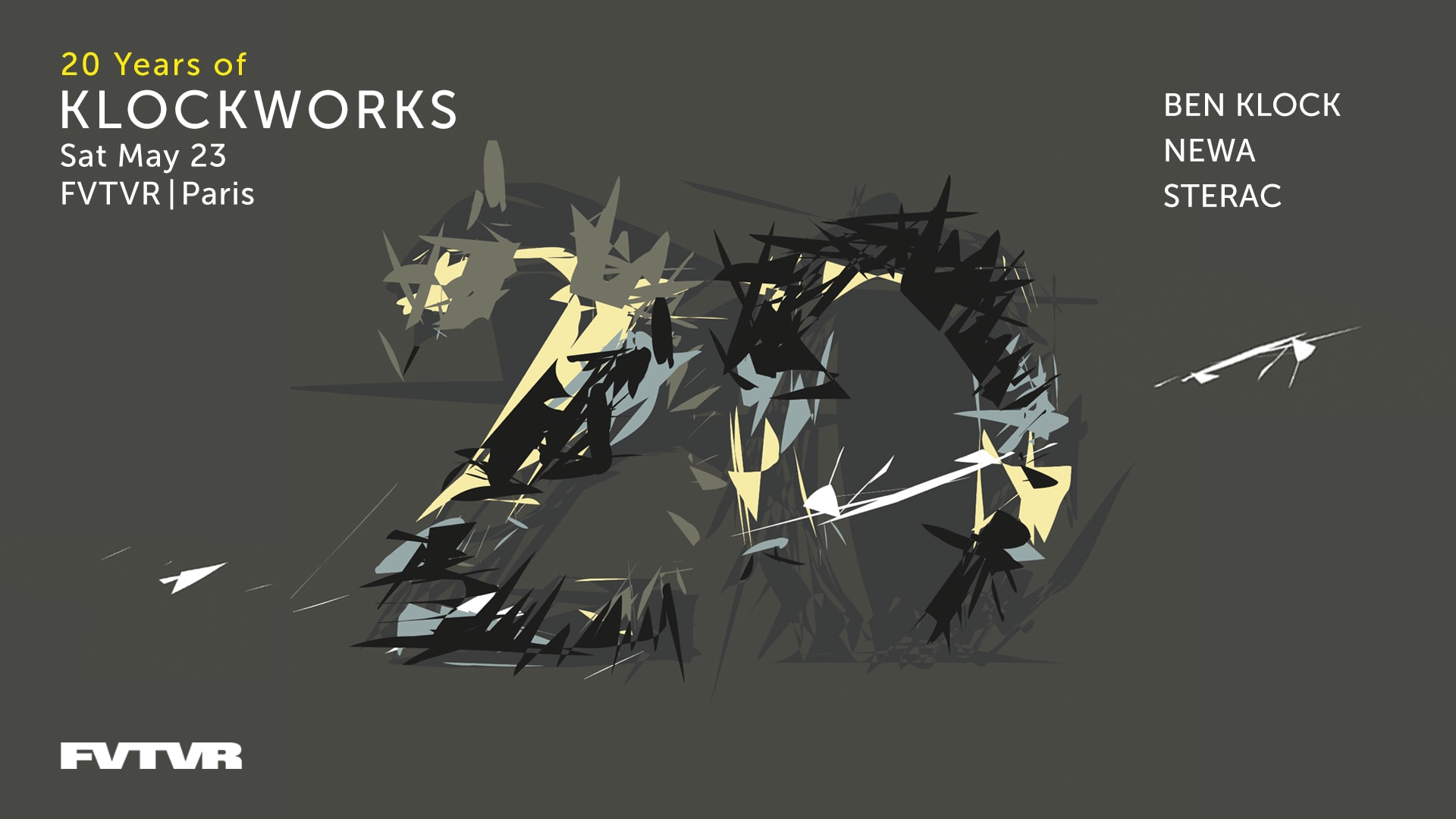 20 Year Of Klockworks: Ben Klock, Newa, Sterac