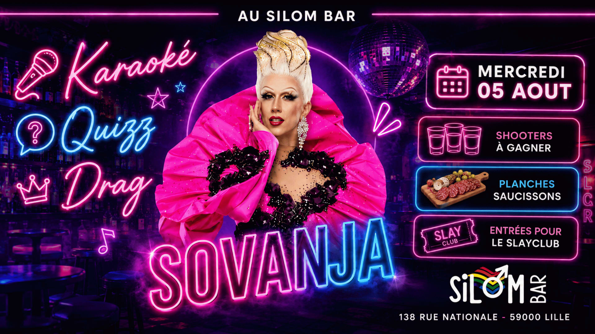 Karaoké & Drag Show By Sovanja : Silom Bar