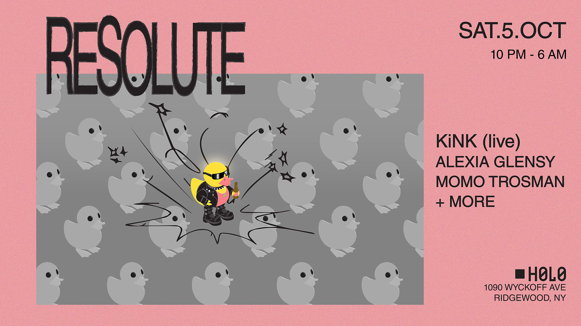 Resolute With Kink (Live), Alexia Glensy, Momo Trosman +More