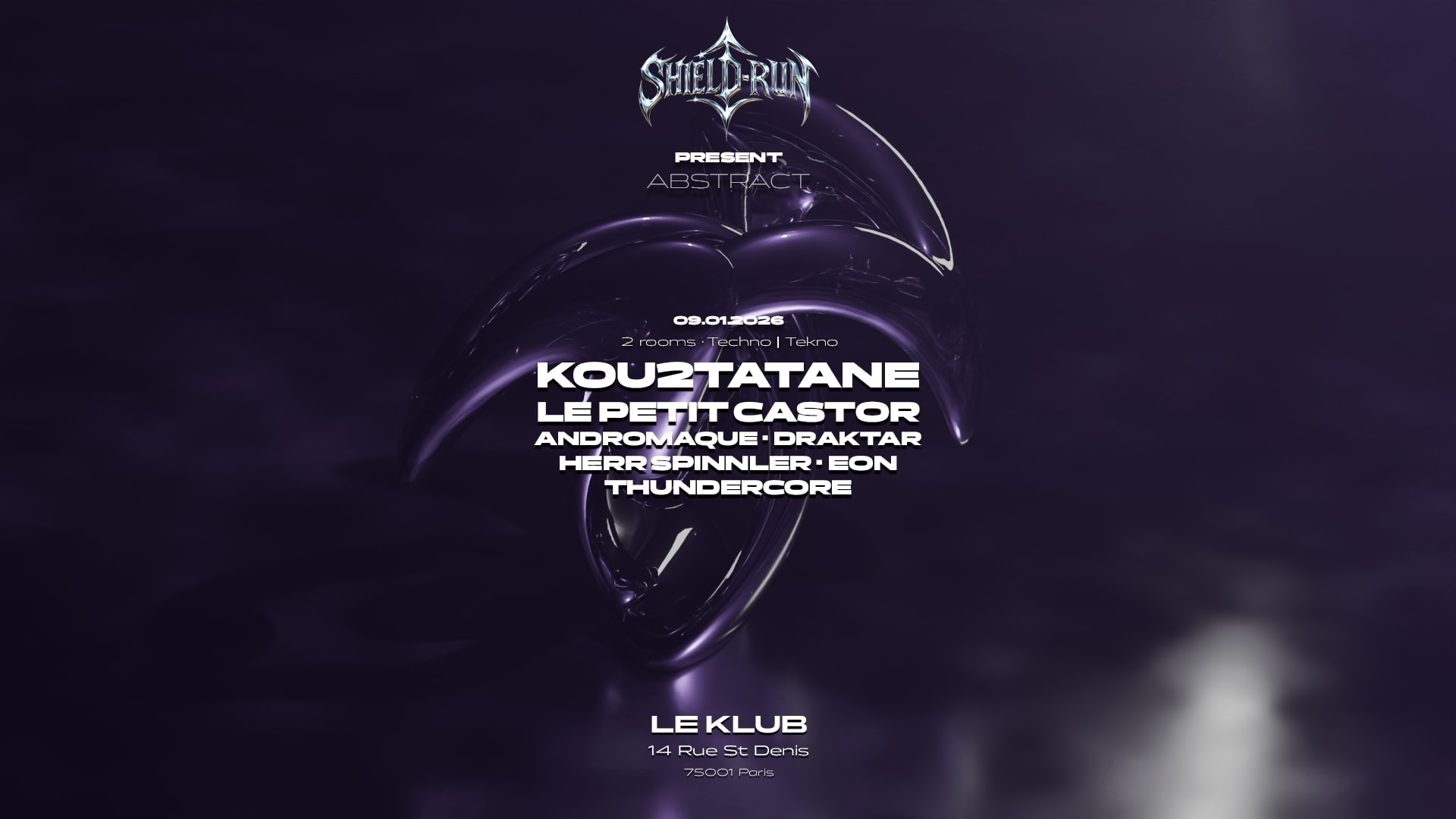 Abstract By Shield Run : Techno To Tekno