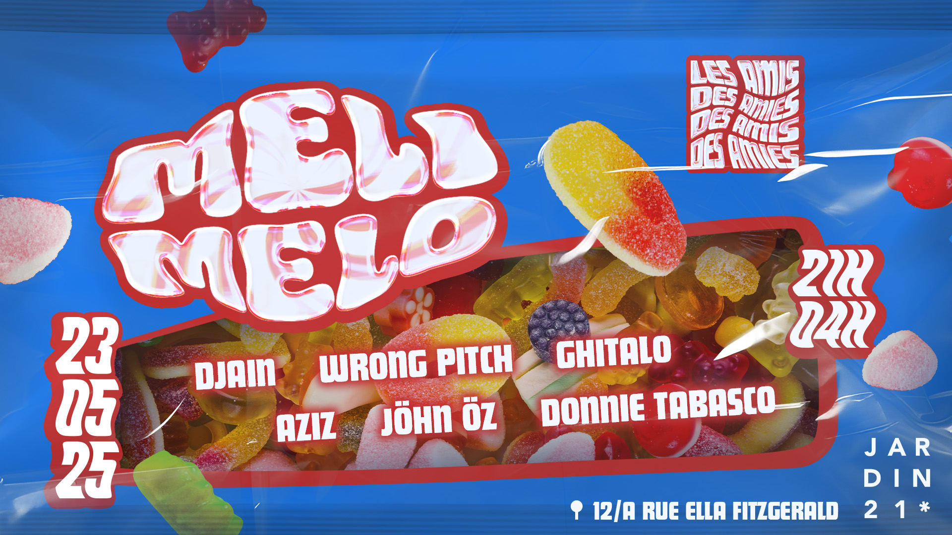 Les Amis Des Amies X Jardin21 - Dj Sets